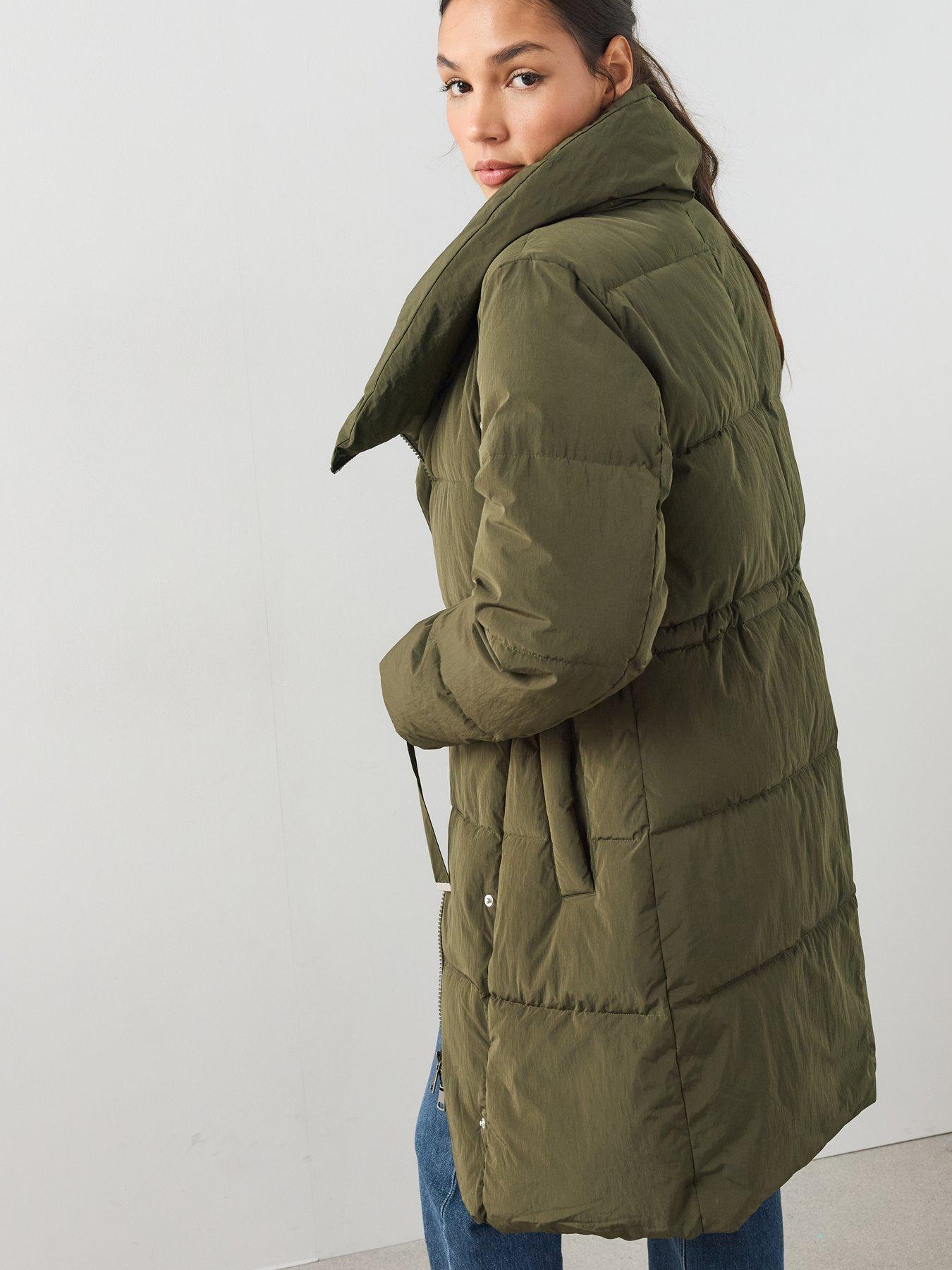 Image 5 of 6 of The Very Collection Mid Length Duvet Padded Coat