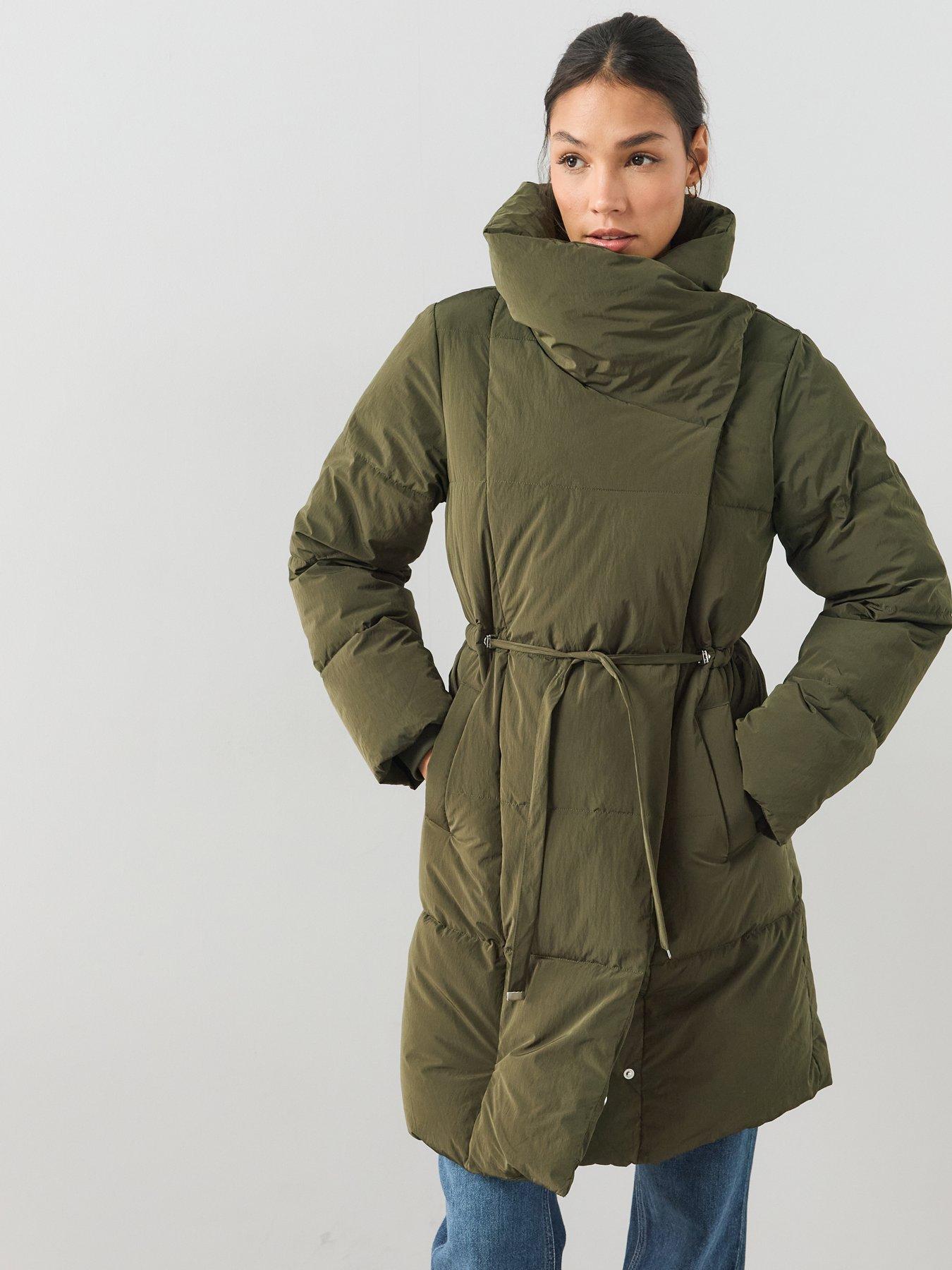 Image 6 of 6 of The Very Collection Mid Length Duvet Padded Coat