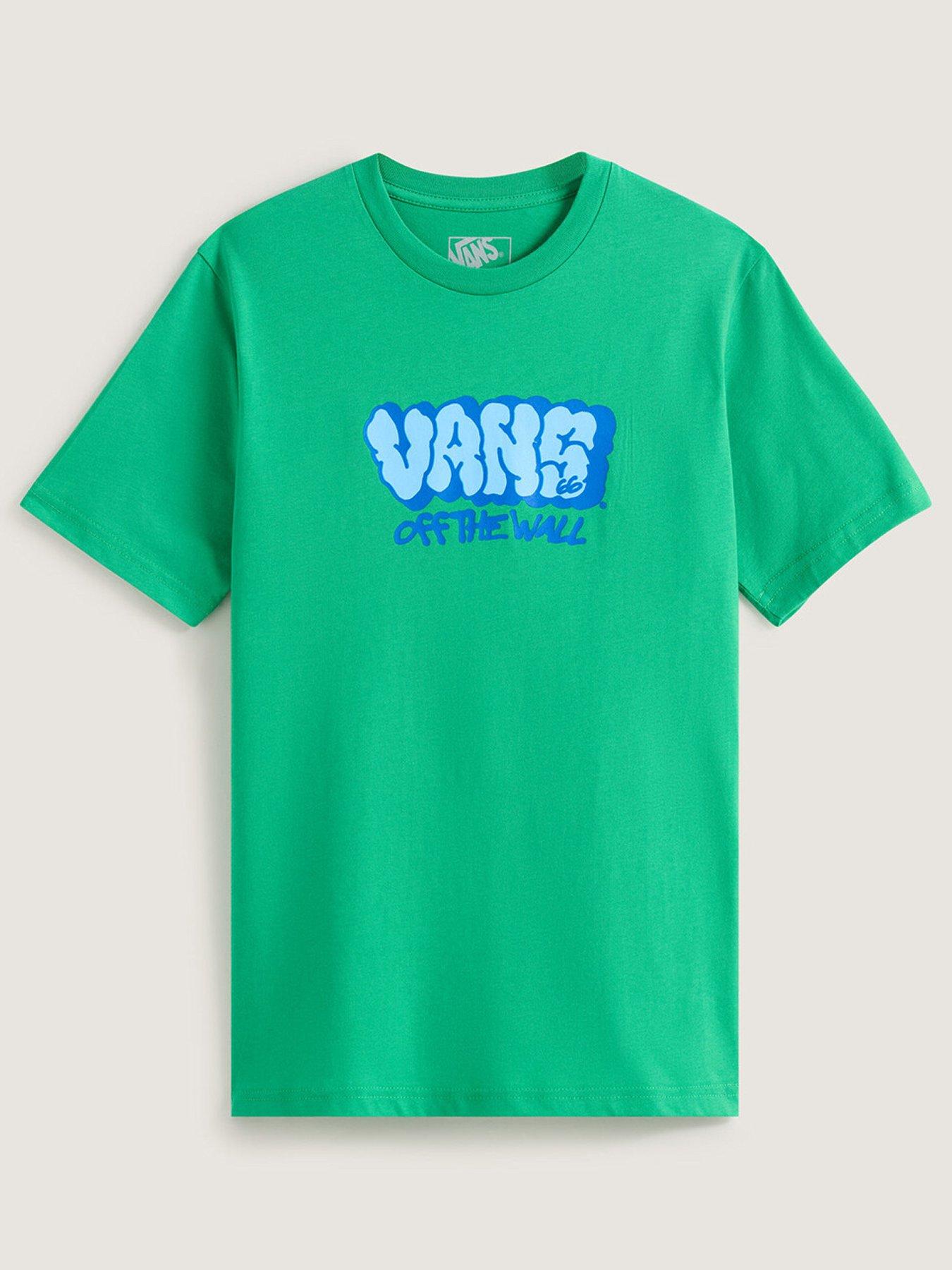 Vans Boys By Graffiti Short Sleeve T-Shirt - Green