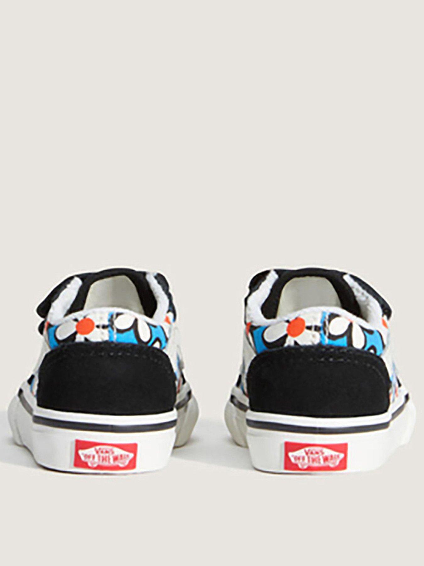 Image 3 of 4 of Vans Infant Old Skool - Blue Flower