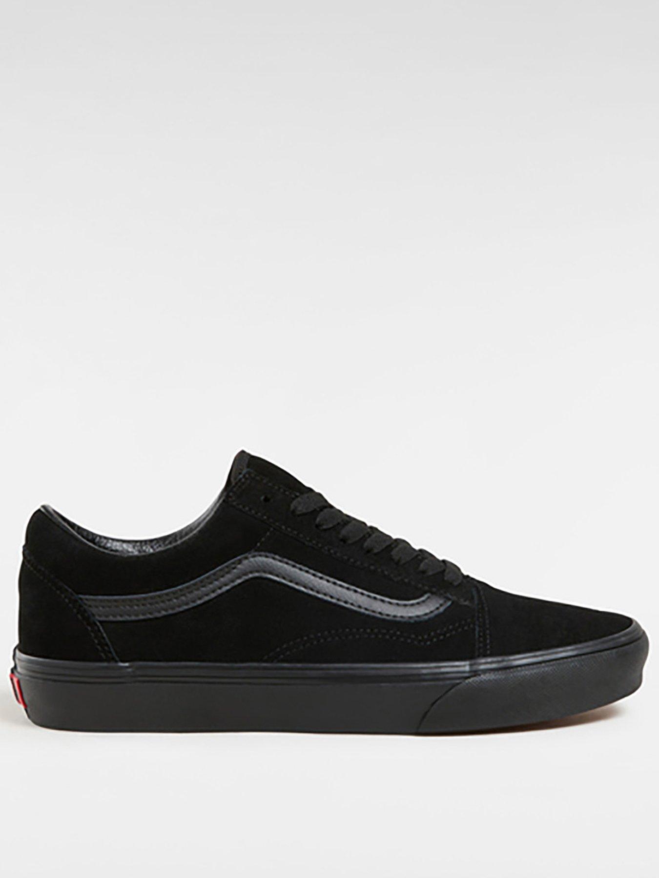 vans-unisex-old-skool-trainers-blackfront