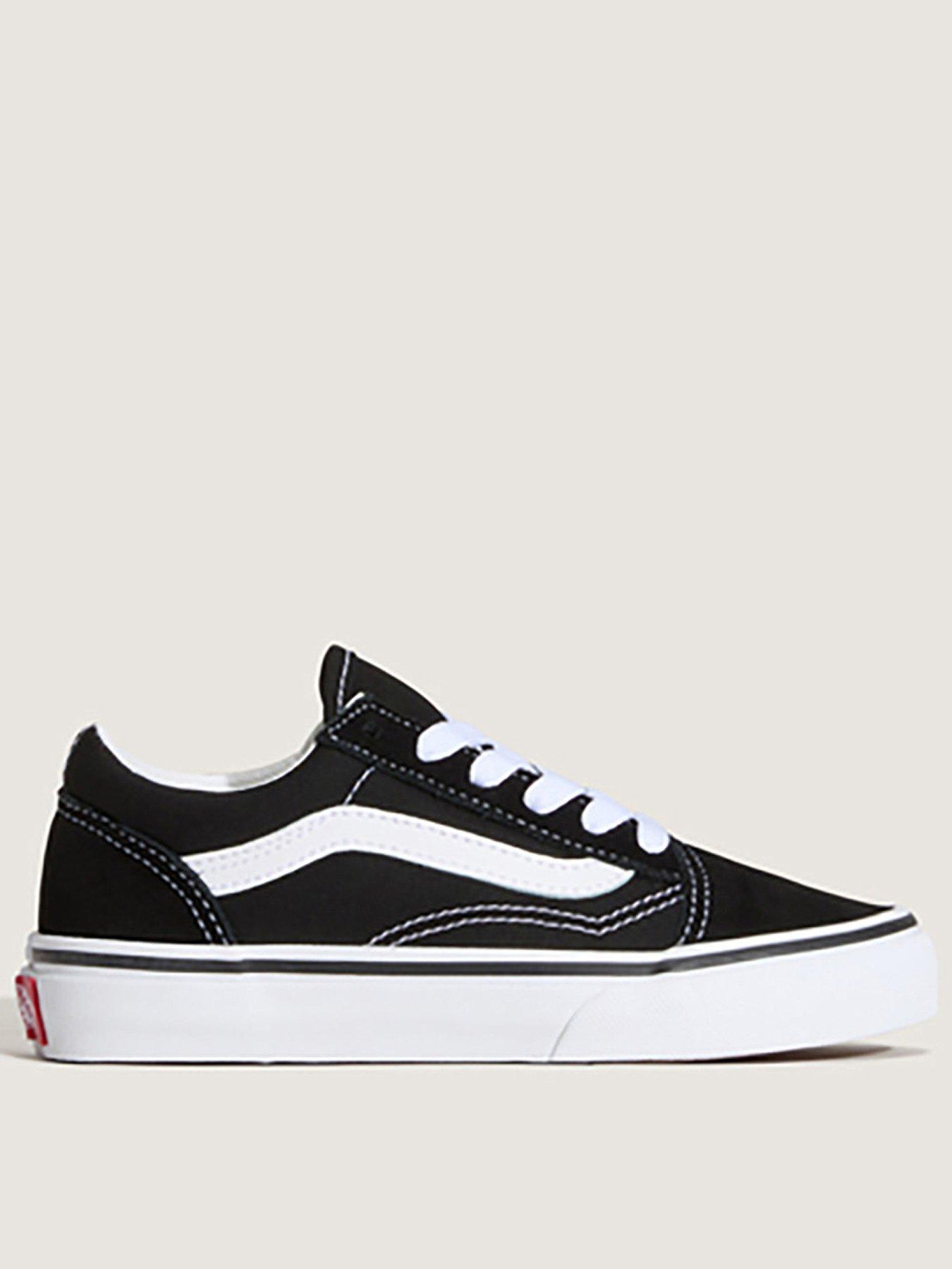 Image 1 of 4 of Vans Kids Old Skool - Black