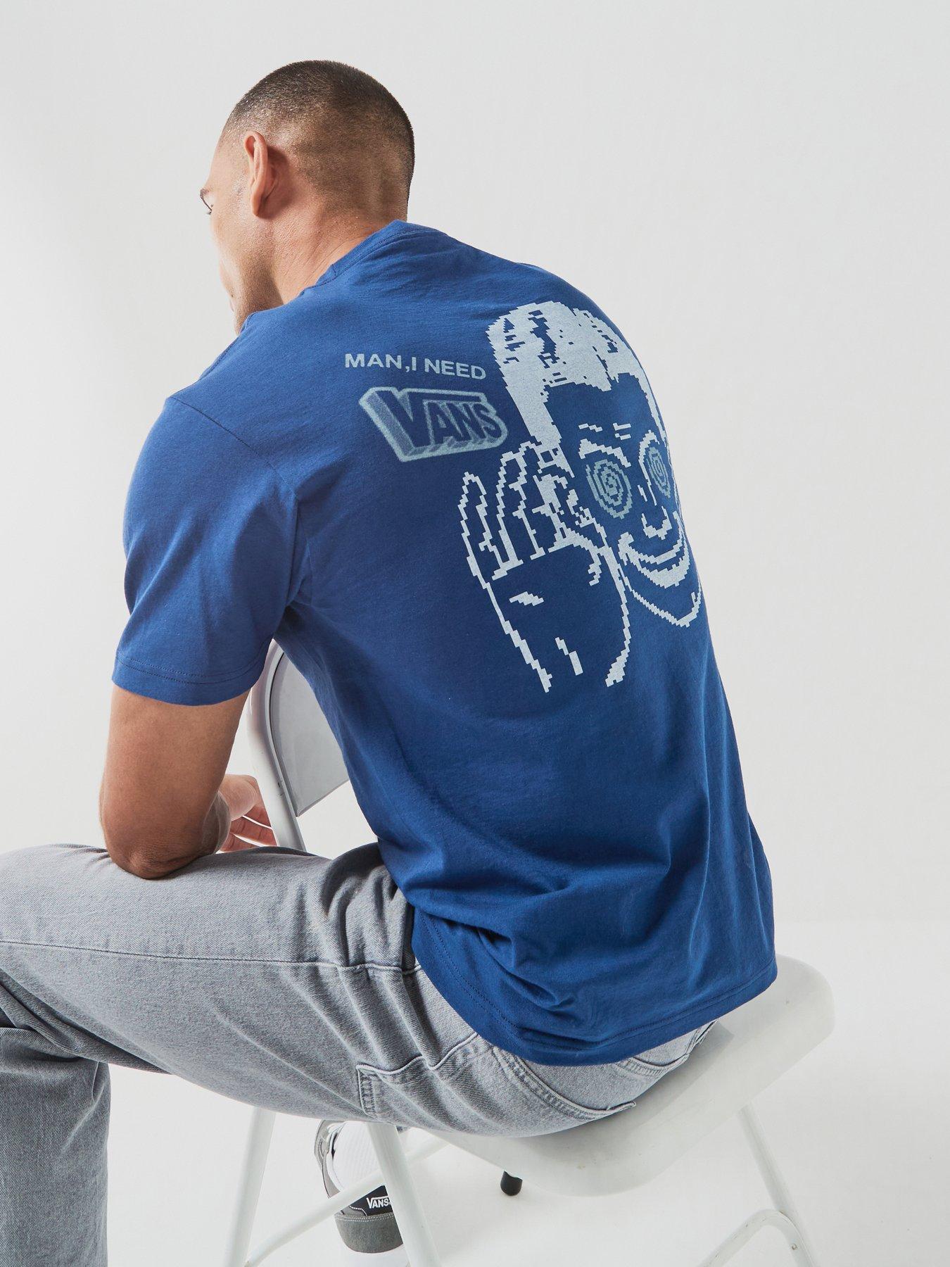 Vans Mens Need Short Sleeve T-Shirt - Blue