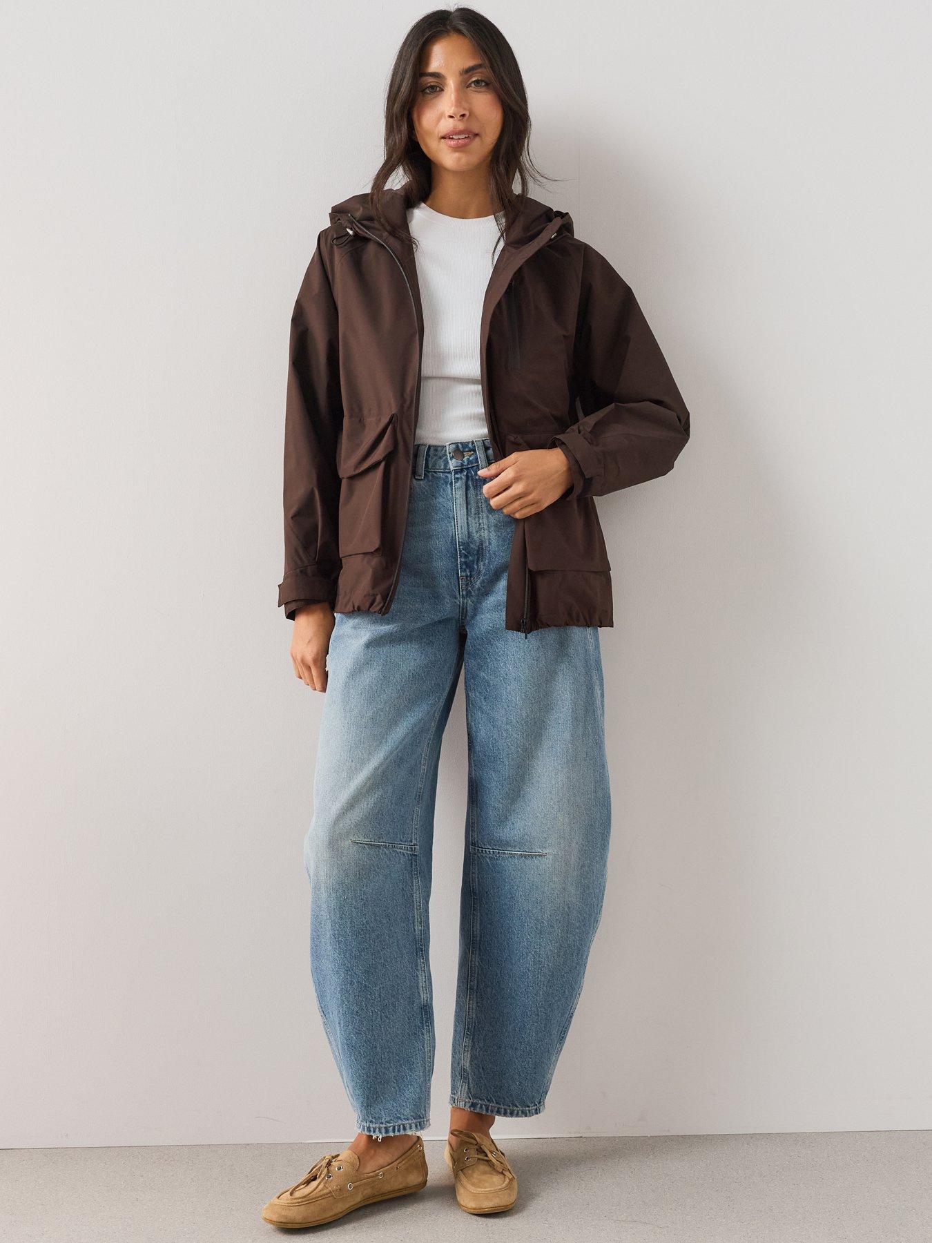 Image 3 of 7 of The Very Collection Short Waterproof Jacket