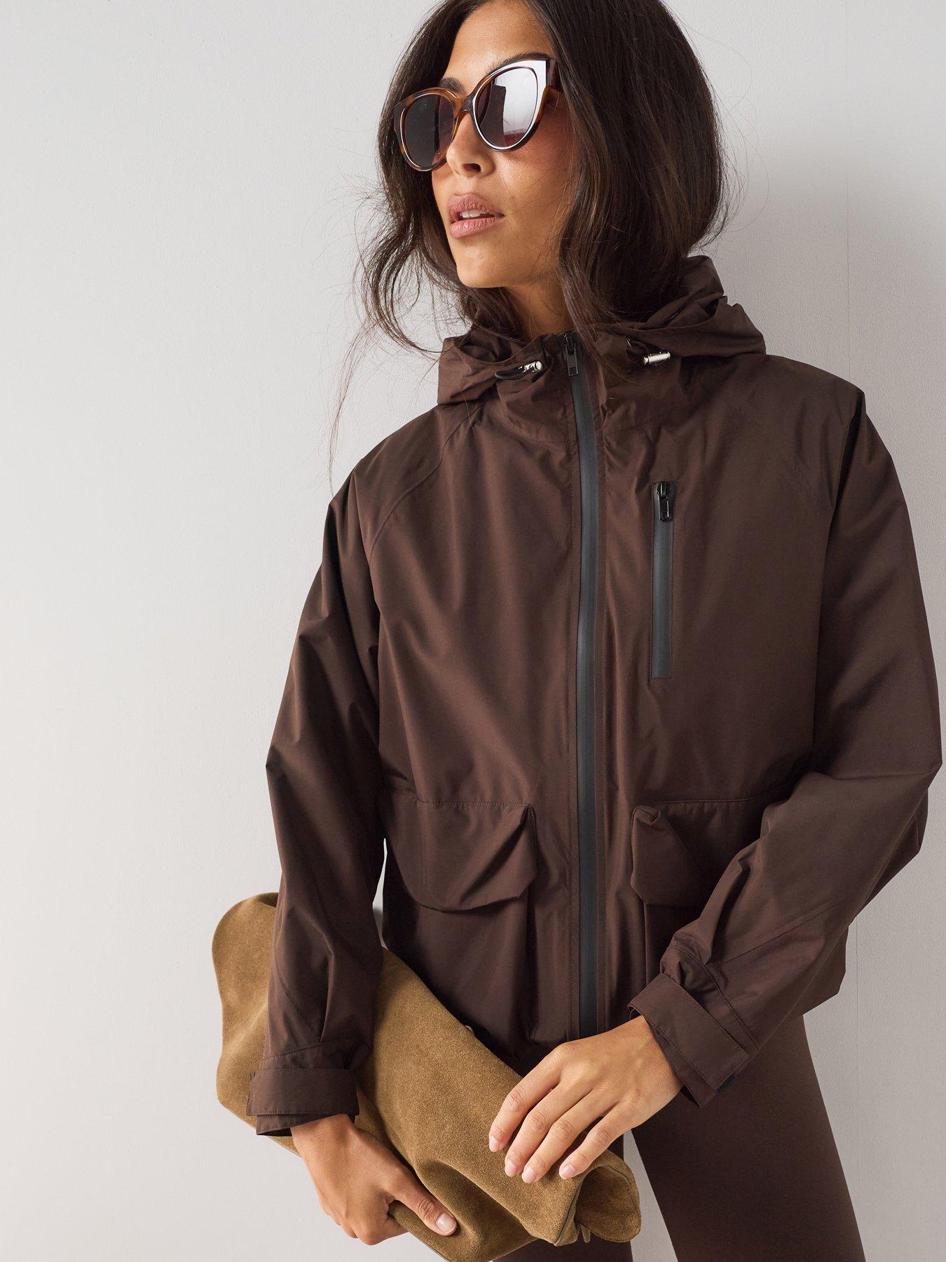 Image 6 of 7 of The Very Collection Short Waterproof Jacket