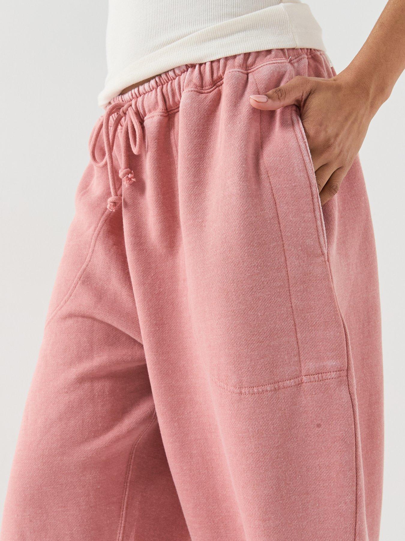 Image 4 of 6 of FREE PEOPLE Slow It Down Jogger - Pink