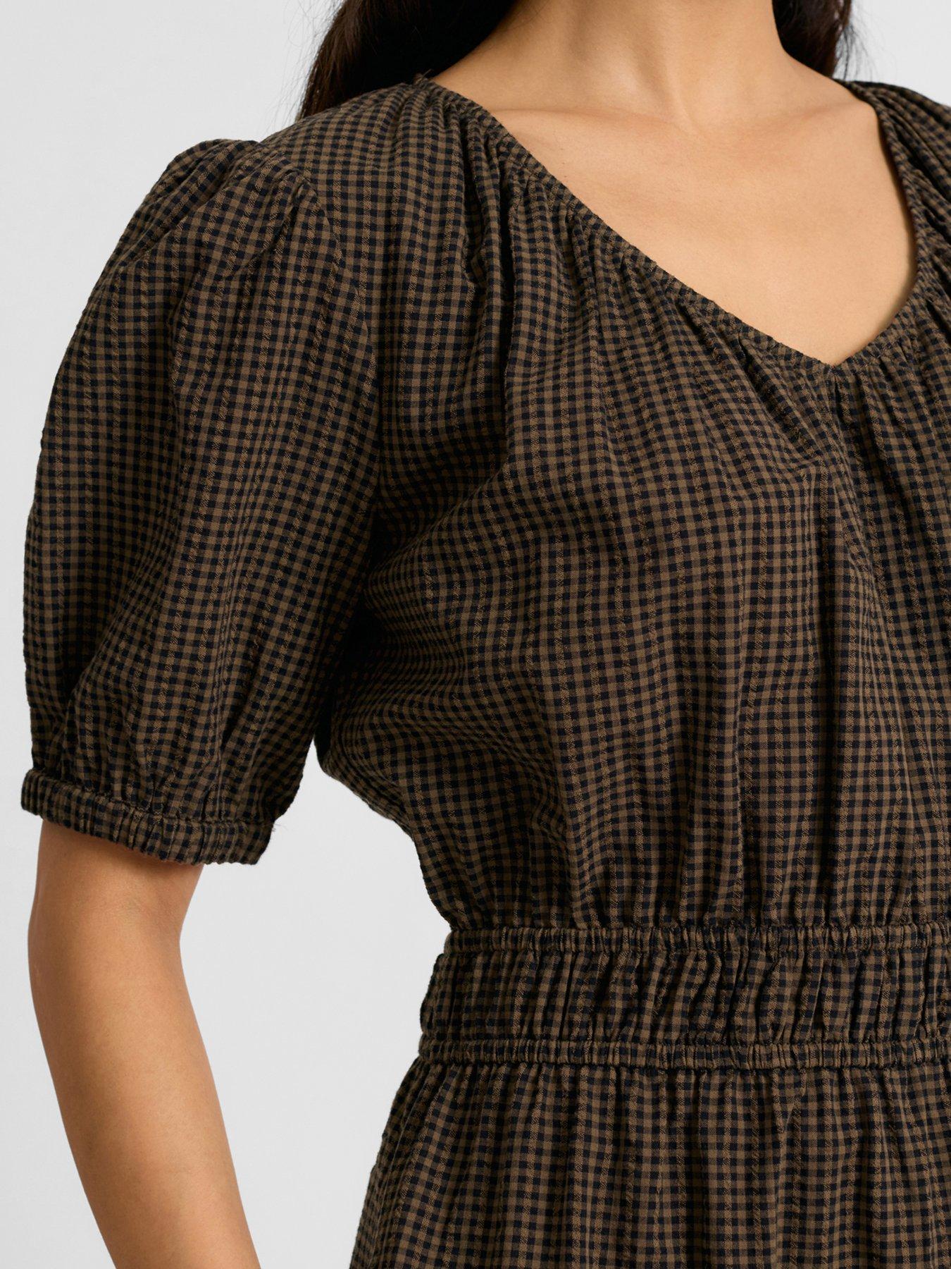 albaray-gingham-midi-dress-brownback