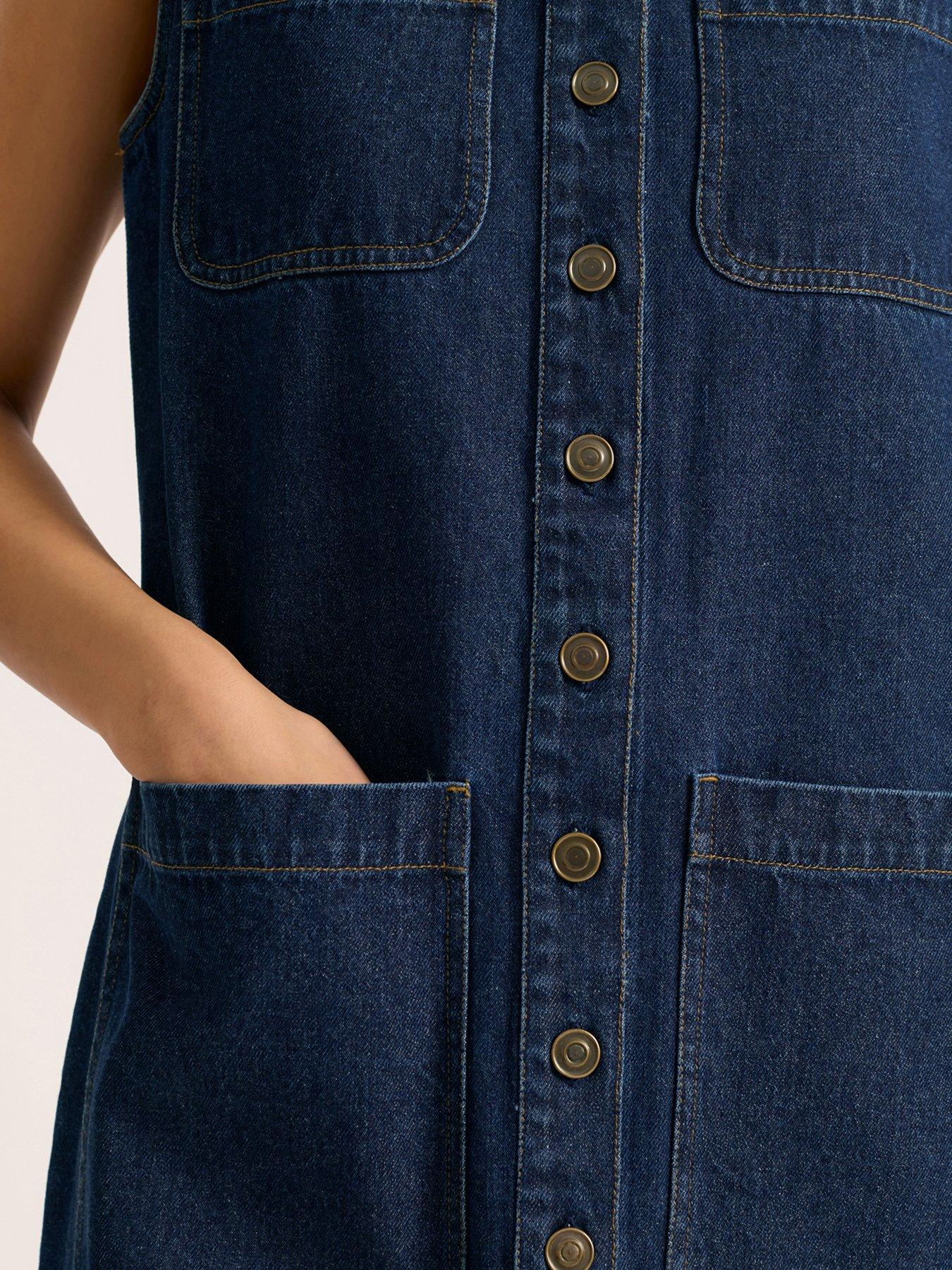 albaray-denim-4-pocket-short-dress-blueback