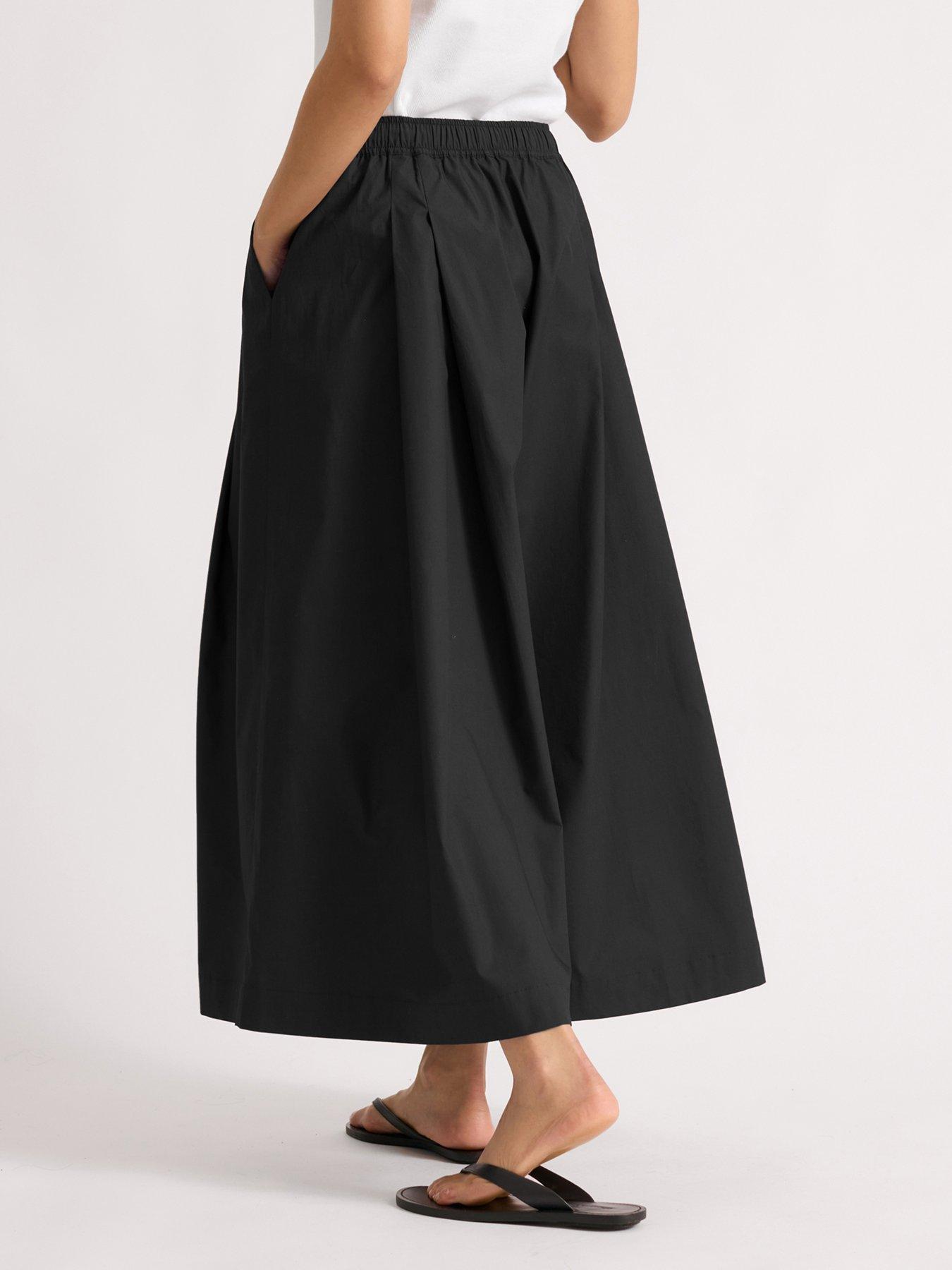 Image 2 of 5 of Albaray Cotton Wide Leg Culottes