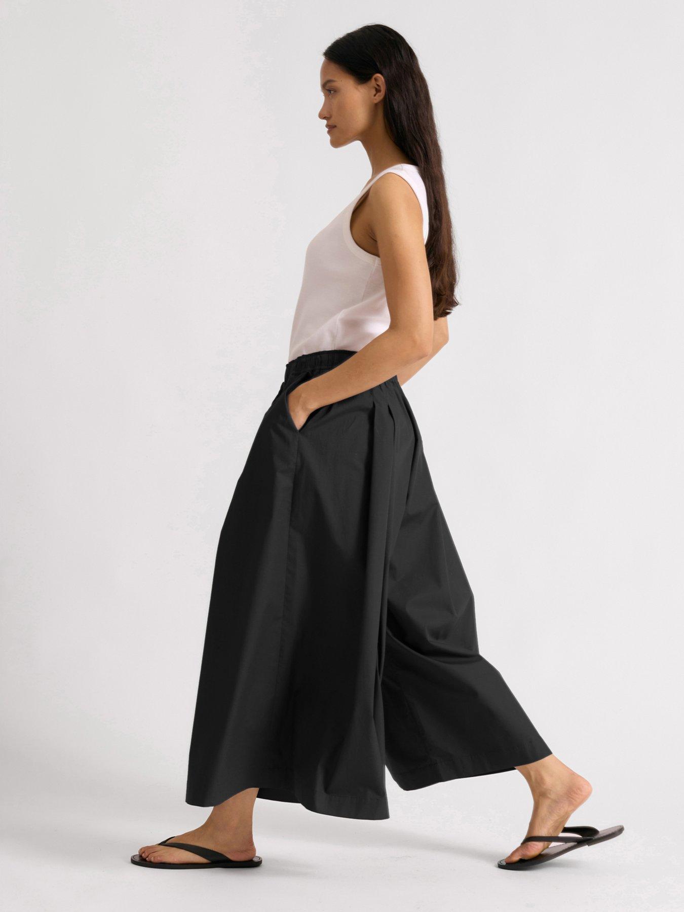Image 4 of 5 of Albaray Cotton Wide Leg Culottes