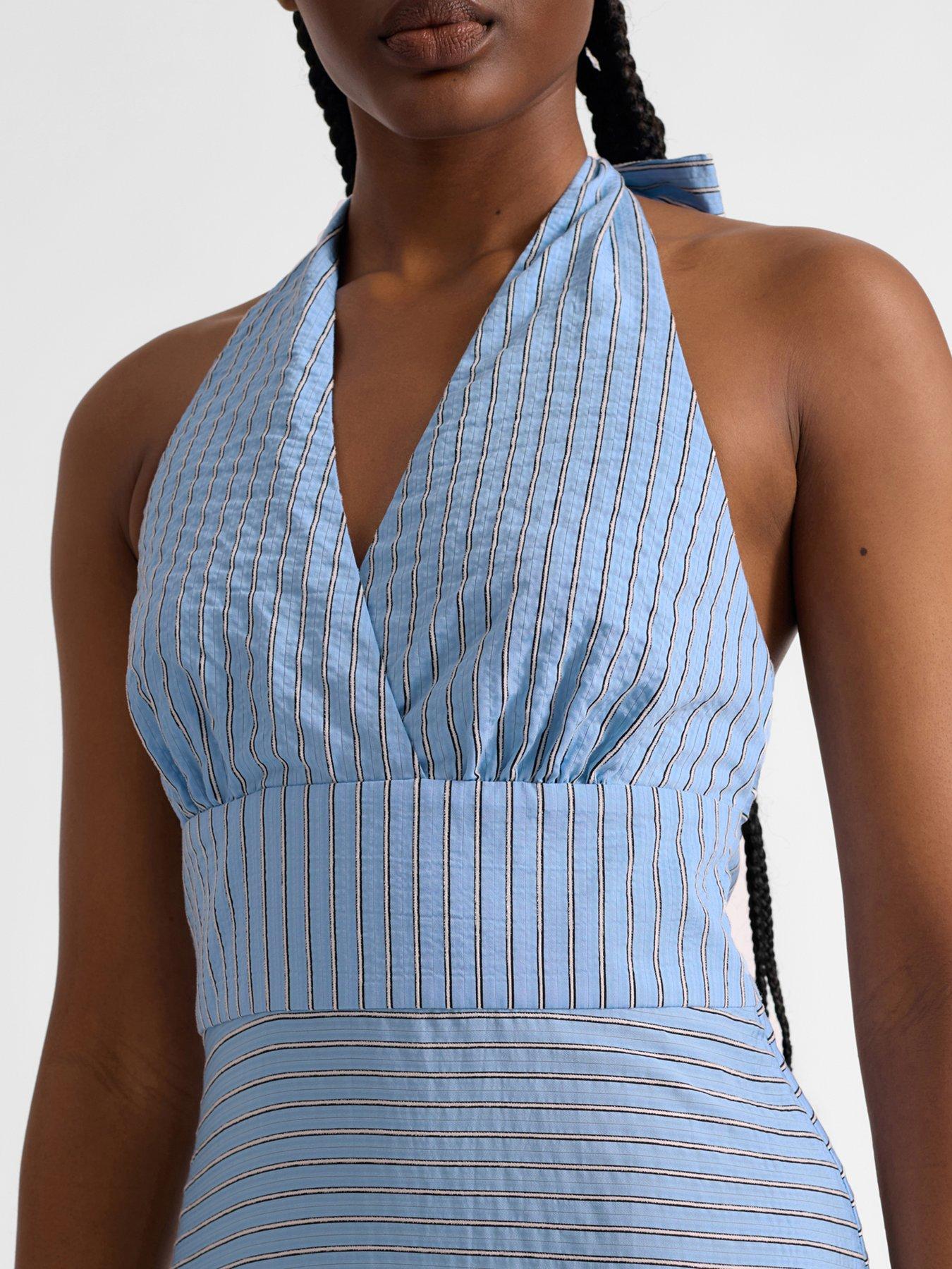 albaray-blue-stripe-sun-dressback