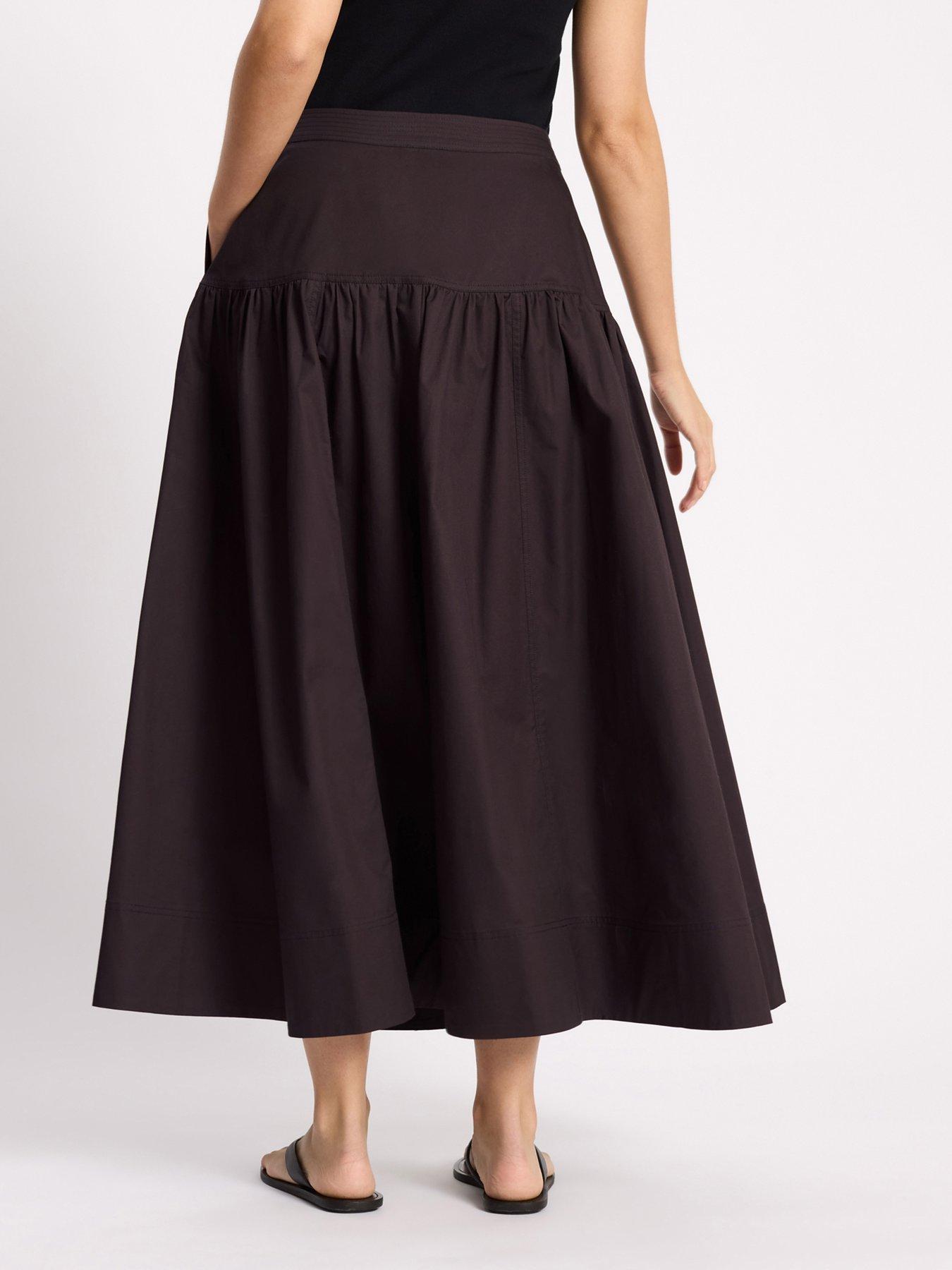 Image 4 of 5 of Albaray Cotton Sateen Full Skirt
