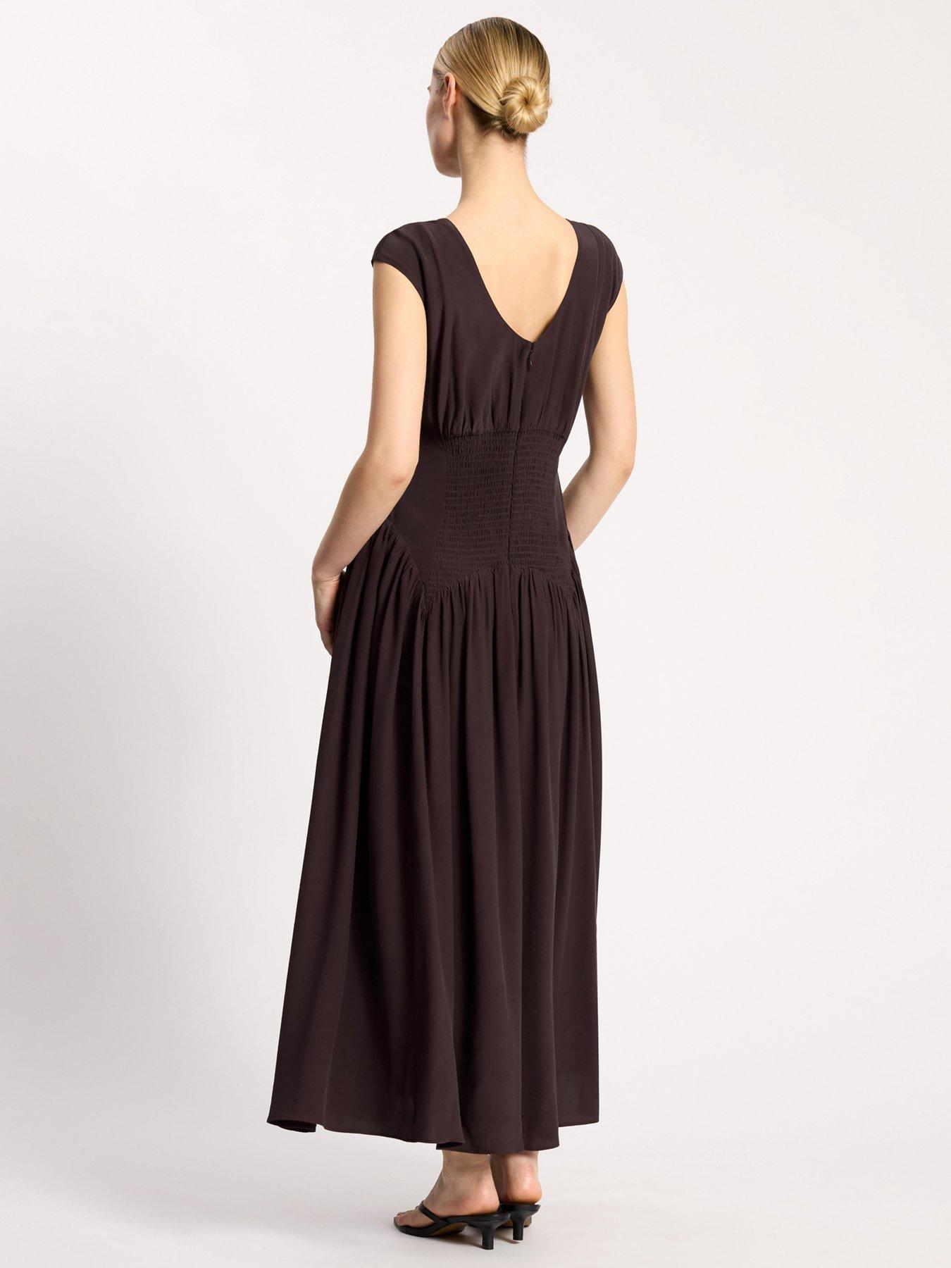 Image 2 of 6 of Albaray Dipped Drop Waist Maxi Dress