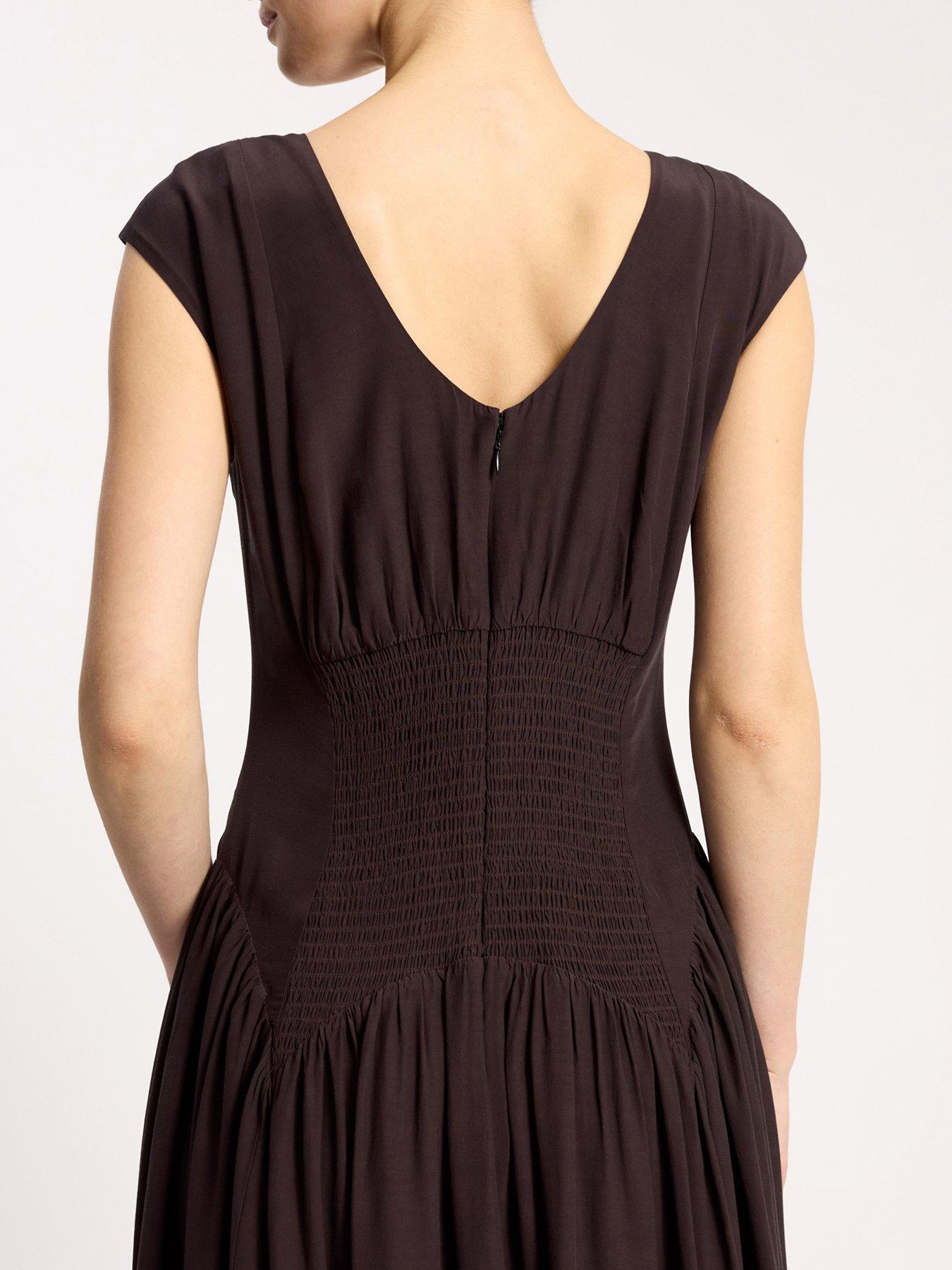 Image 4 of 6 of Albaray Dipped Drop Waist Maxi Dress