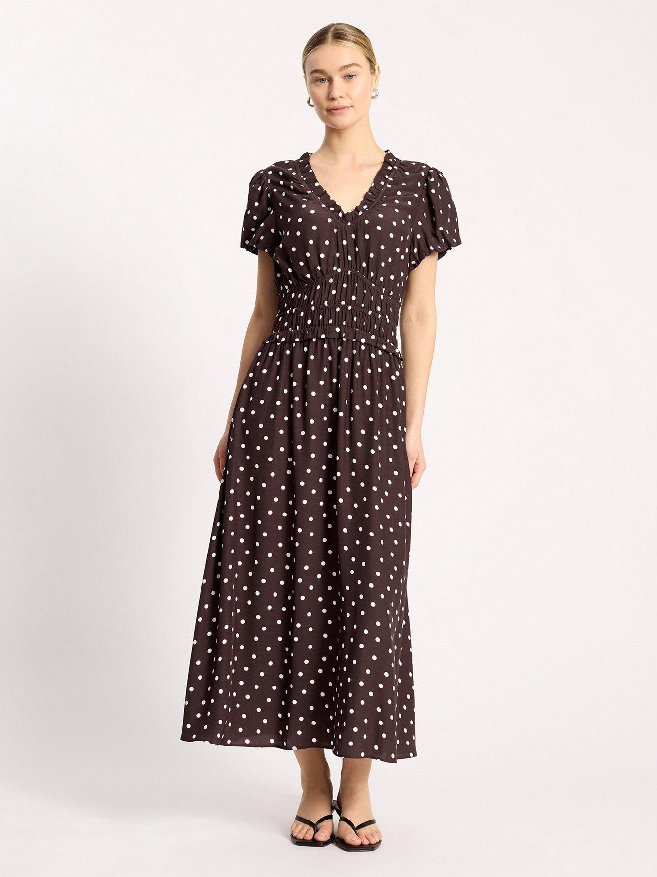 Albaray Chocolate Spot Dress