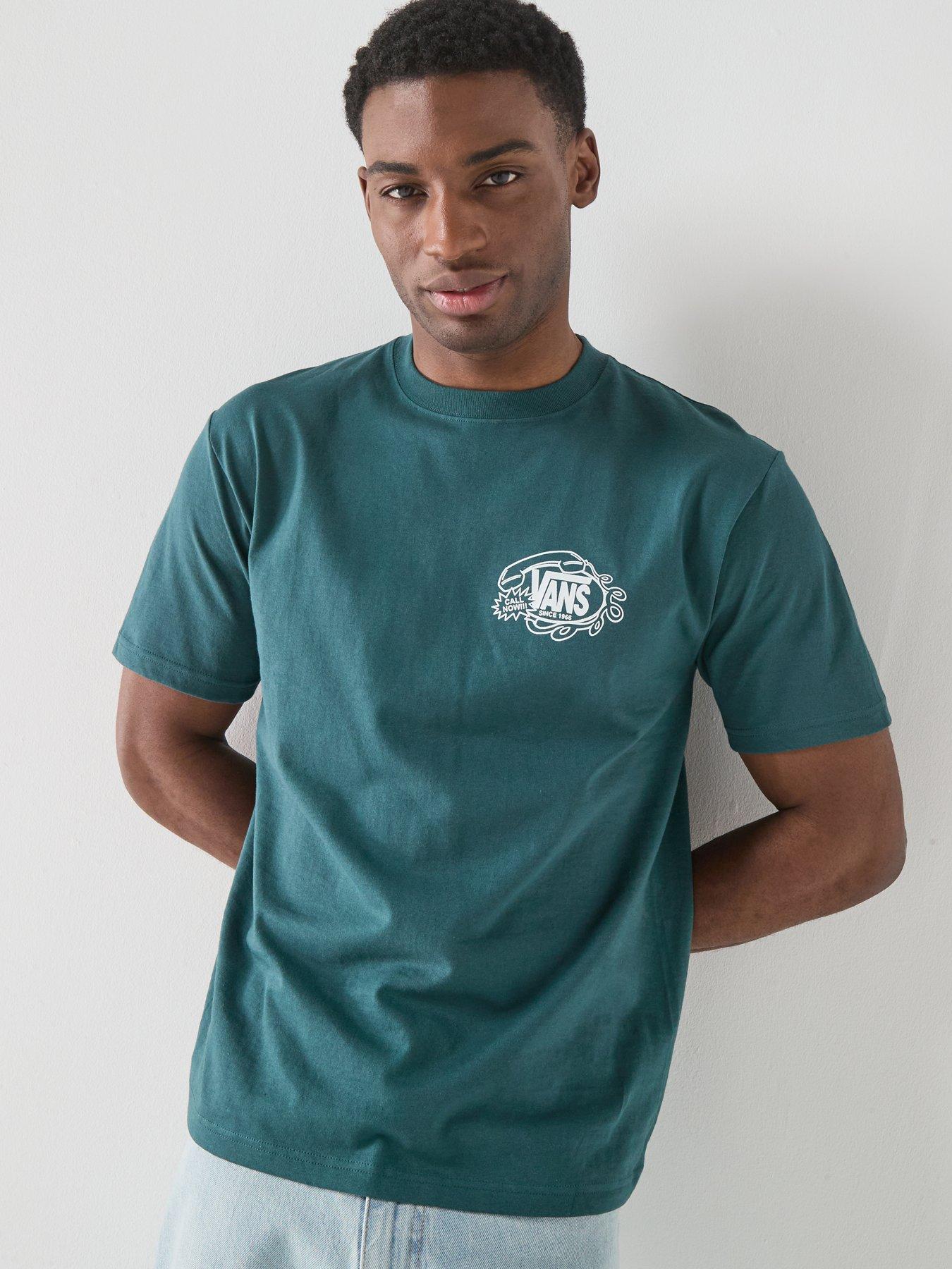 vans-mens-hot-lines-short-sleeve-t-shirt-greenstillFront
