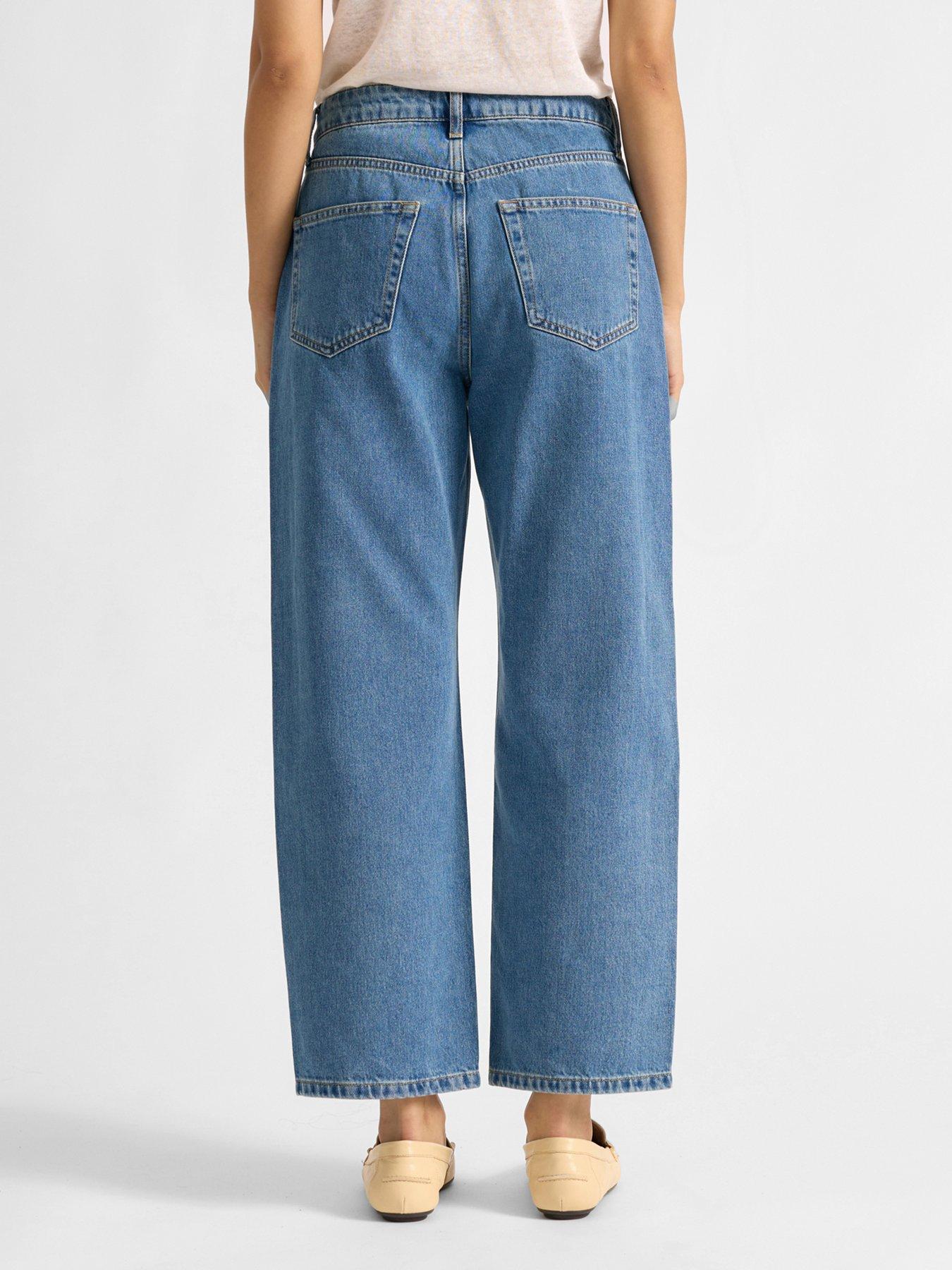 Image 2 of 4 of Albaray Boyfriend Jeans - Blue