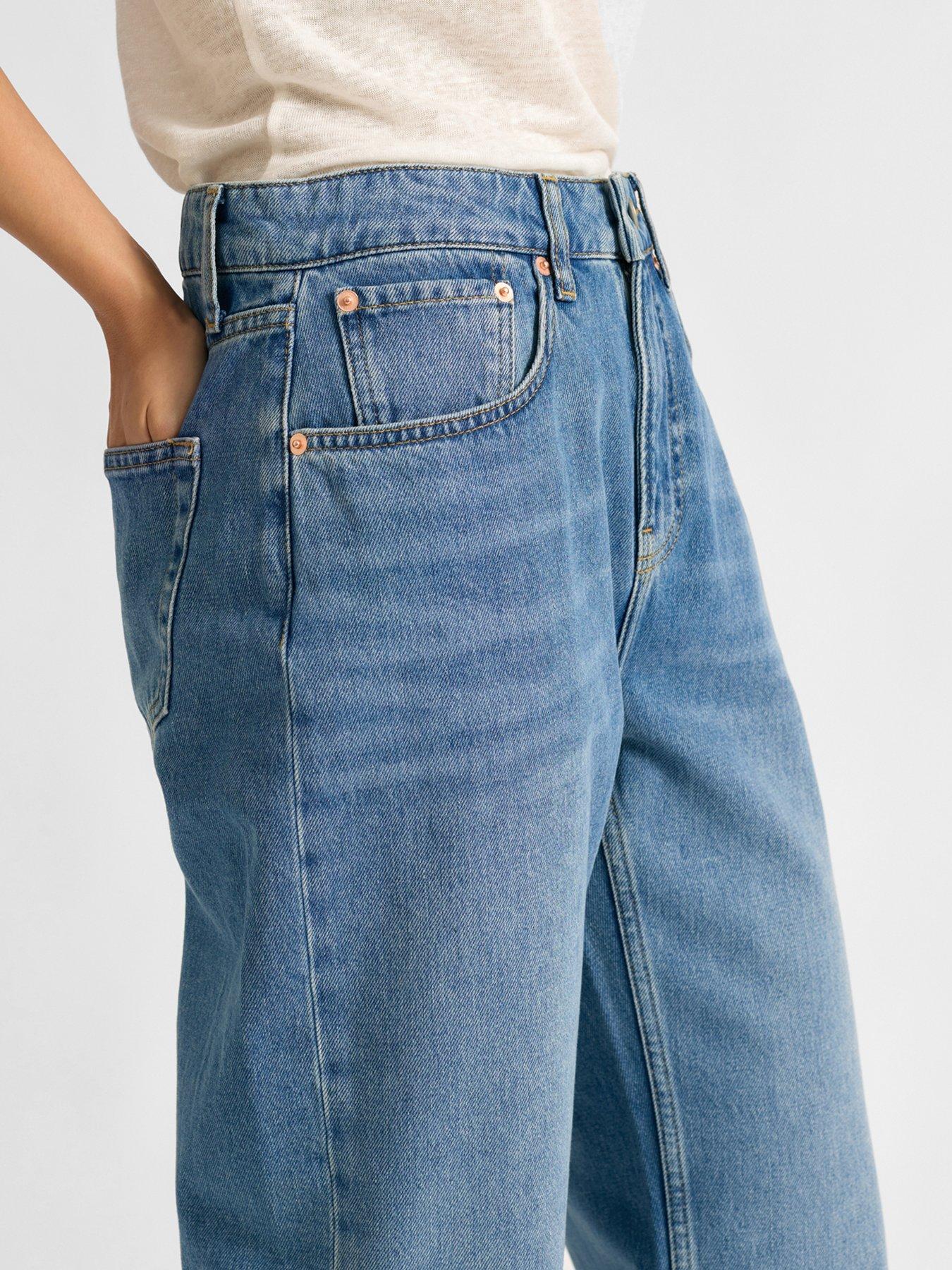 Image 3 of 4 of Albaray Boyfriend Jeans - Blue