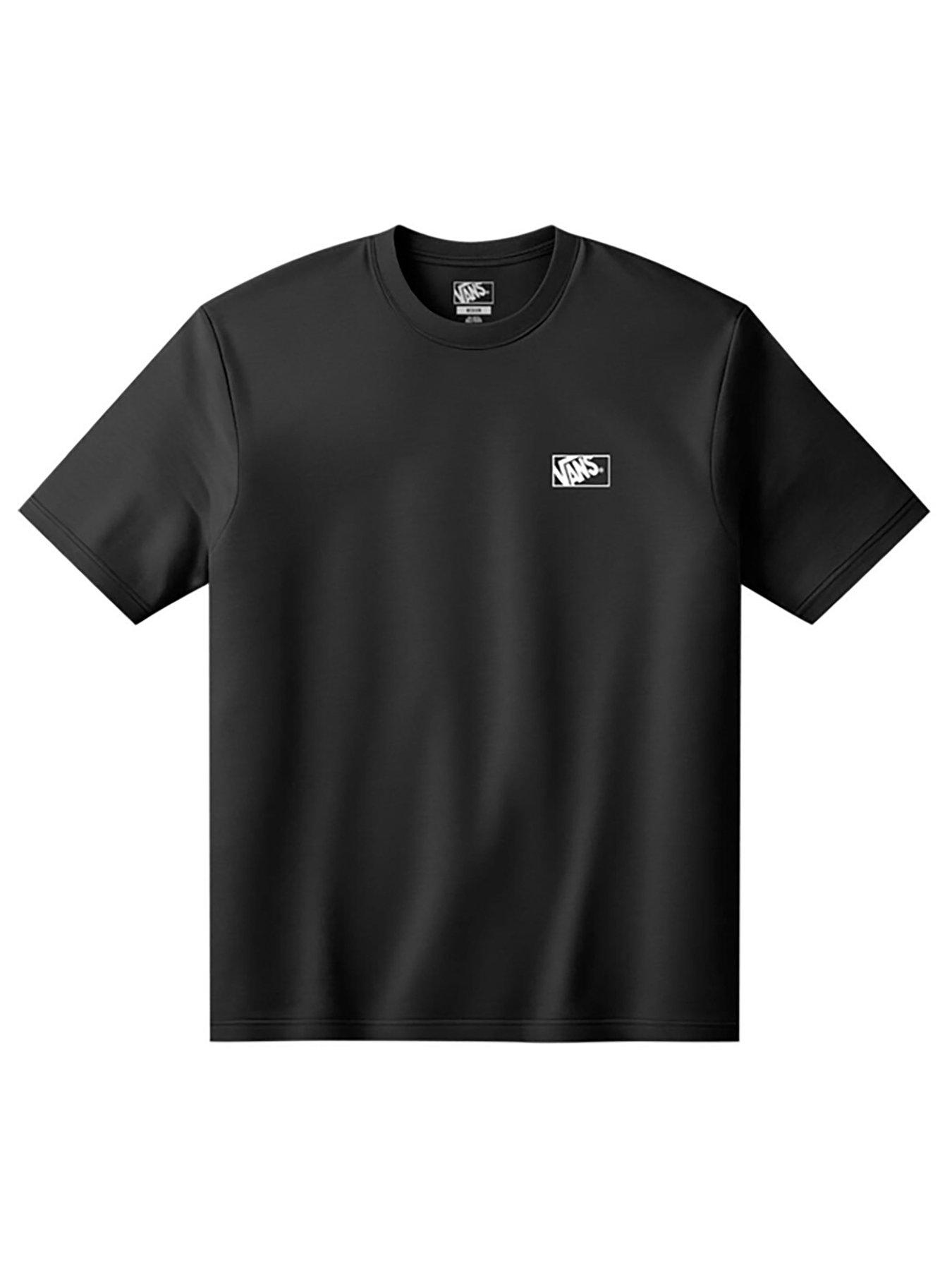 Image 1 of 2 of Vans Boys Double Standard Short Sleeve T-Shirt - Black