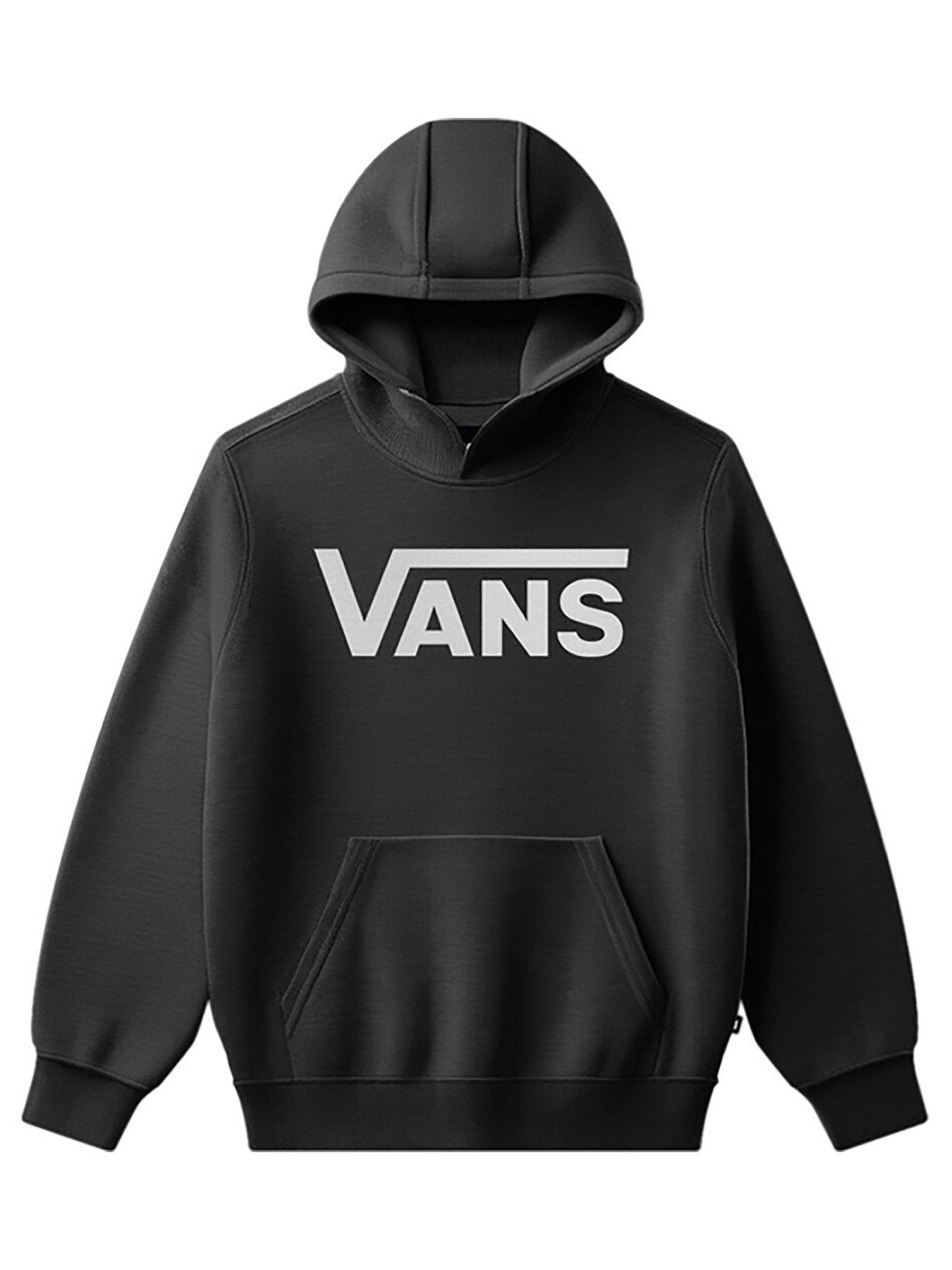 Image 2 of 4 of Vans Boys Large Logo Hoodie - Black