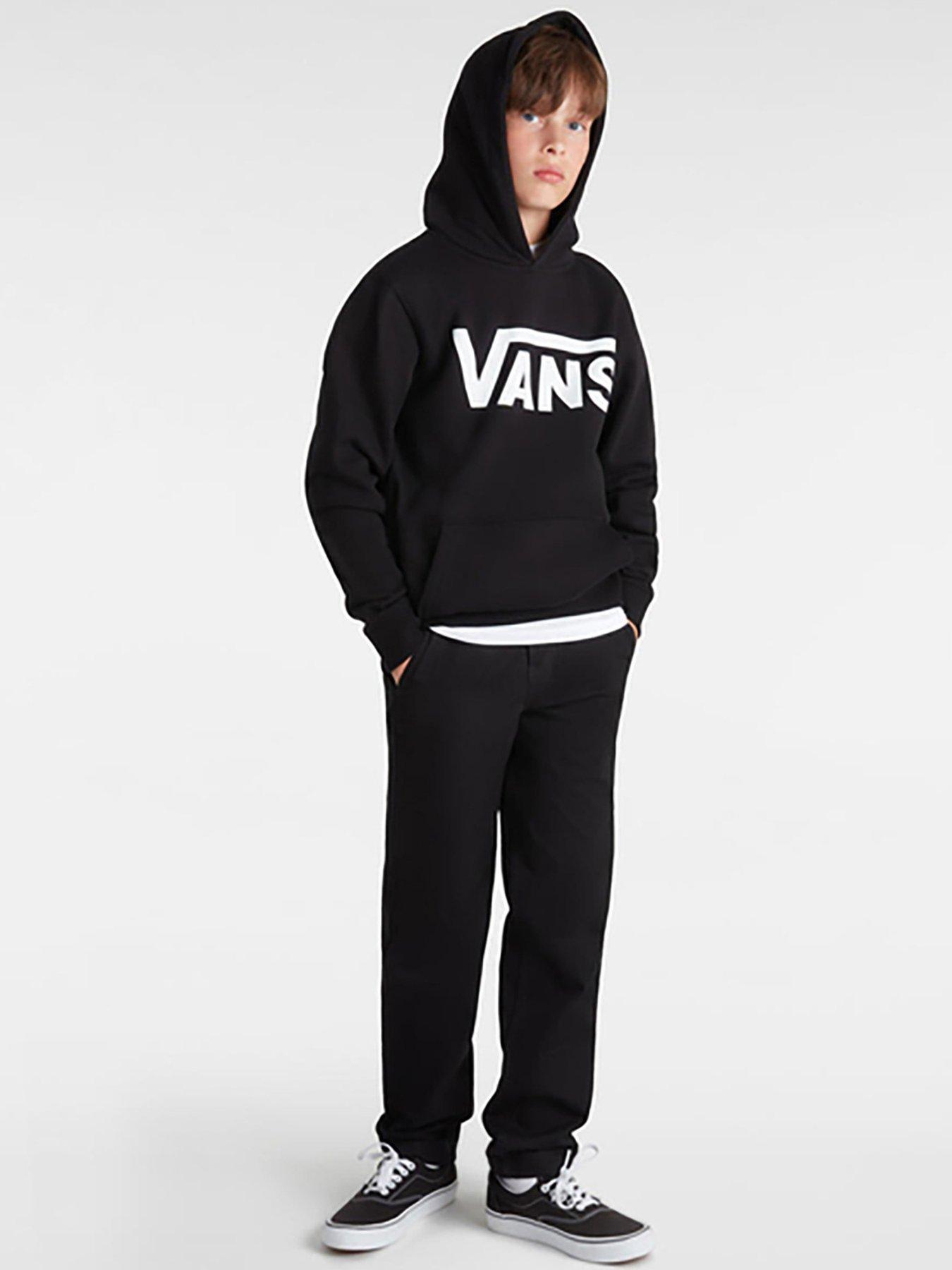 Image 4 of 4 of Vans Boys Large Logo Hoodie - Black