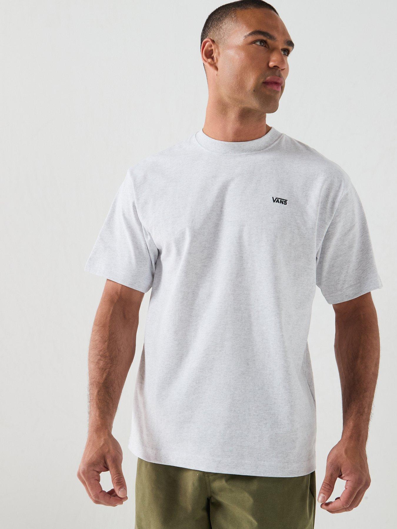 Vans Mens Left Chest II Loose Short Sleeve T-Shirt - Grey