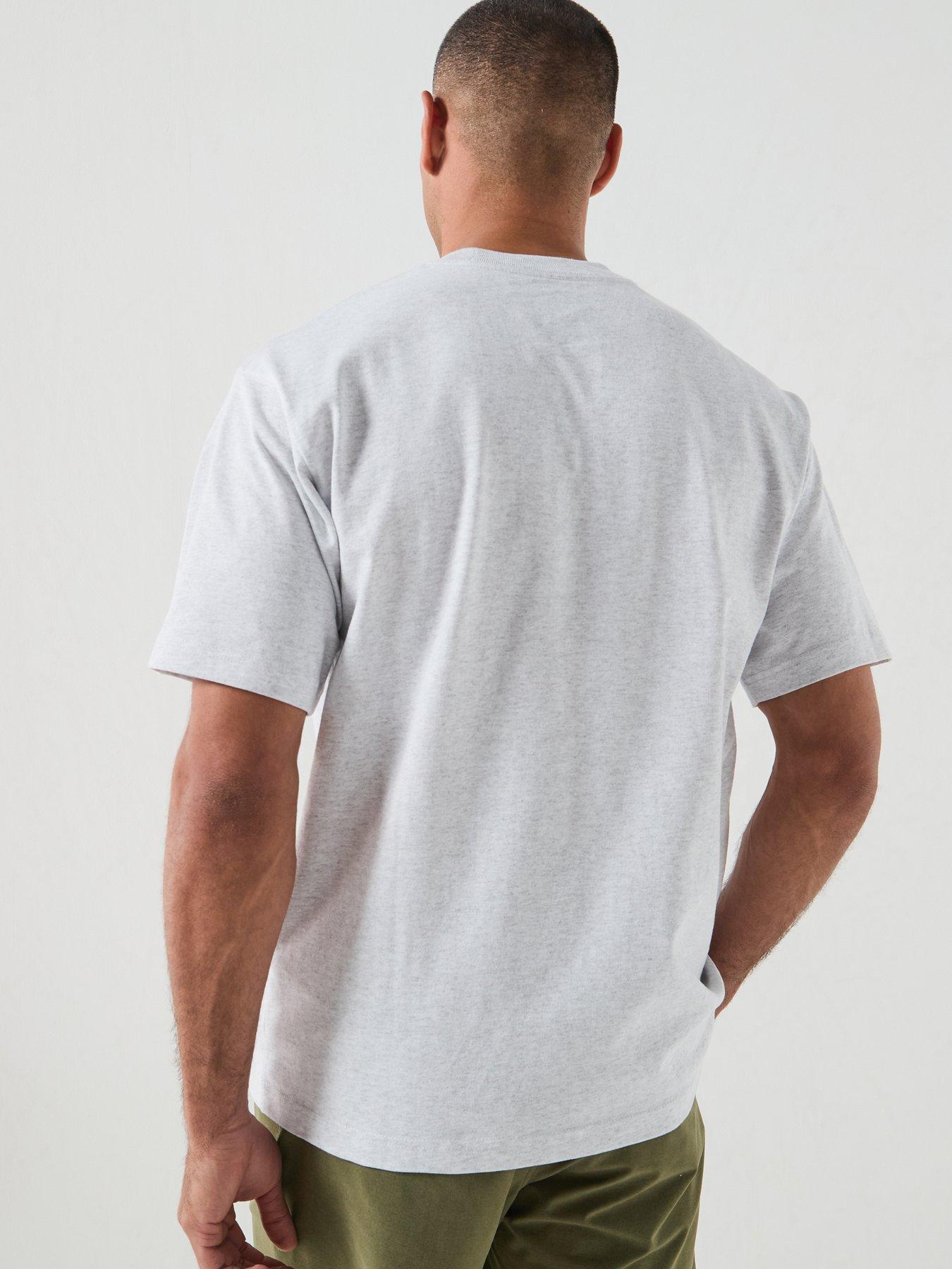 Image 2 of 5 of Vans Mens Left Chest II Loose Short Sleeve T-Shirt - Grey