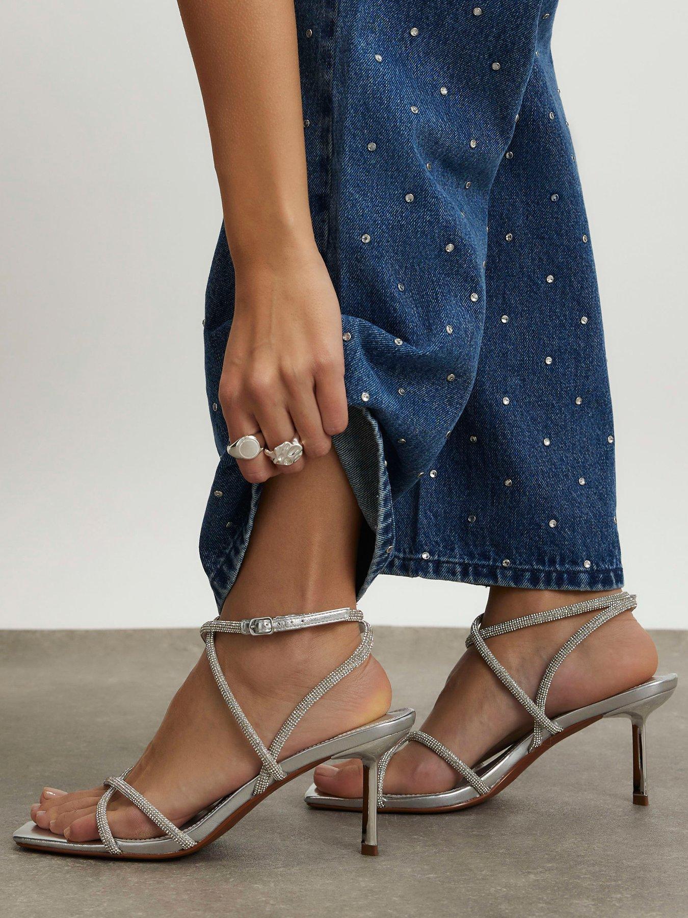 river-island-heatseal-strappy-heeled-sandal-silverfront