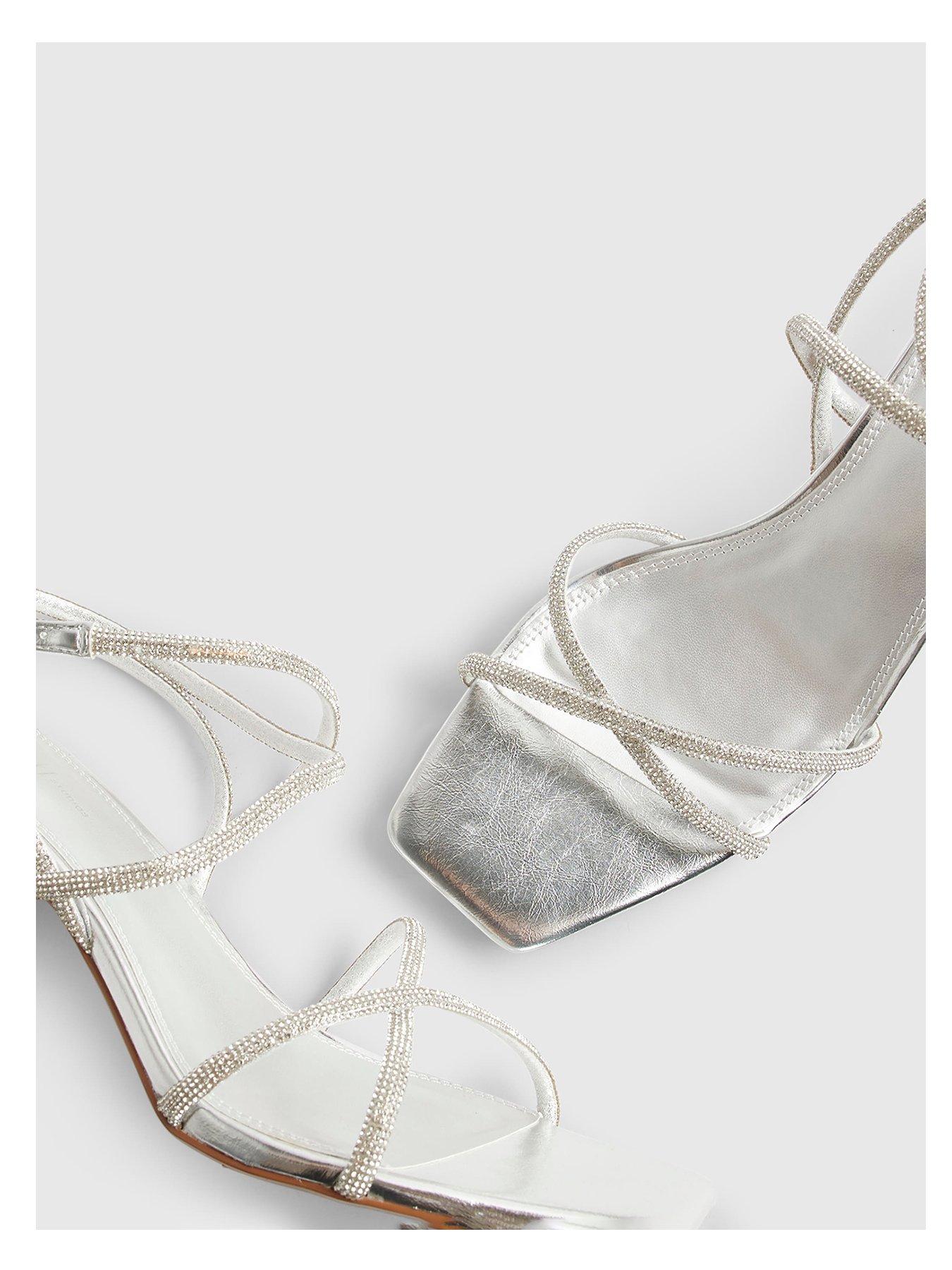 river-island-heatseal-strappy-heeled-sandal-silverdetail
