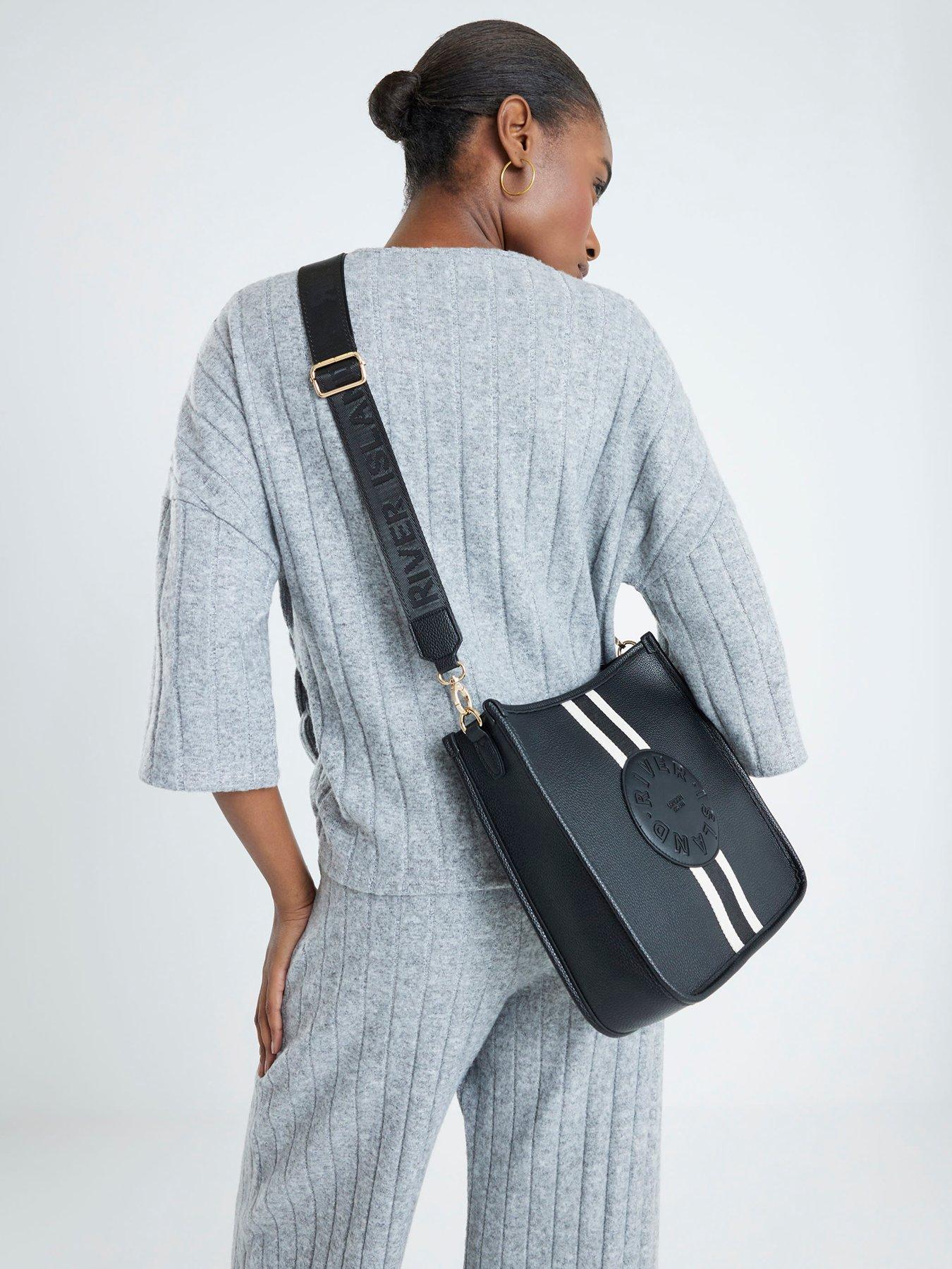 river-island-stripe-front-logo-messenger-bag-black