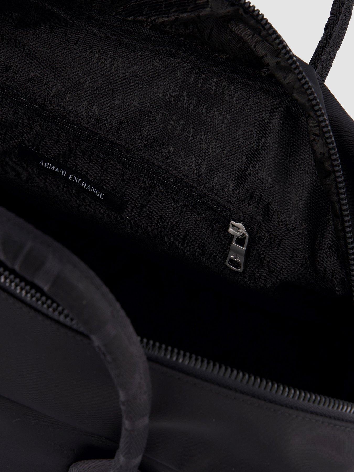 armani-exchange-las-vegas-duffle-bag-blackdetail