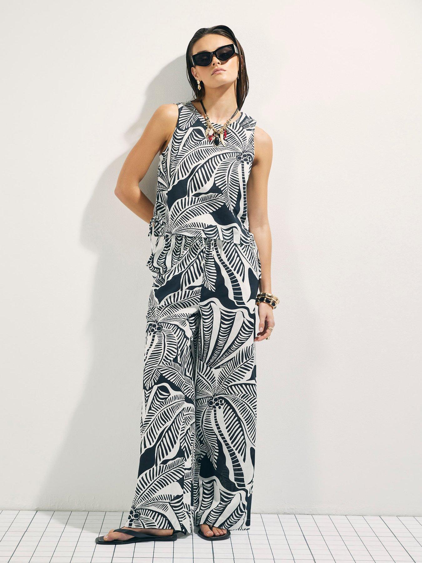 river-island-linen-blend-palm-print-tank-top-blackback