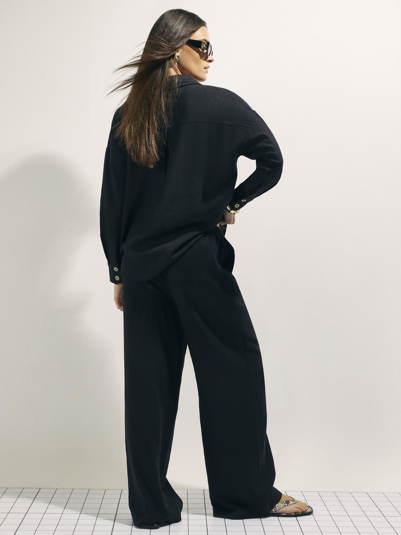 river-island-linen-blend-wide-leg-trousers-blackstillFront