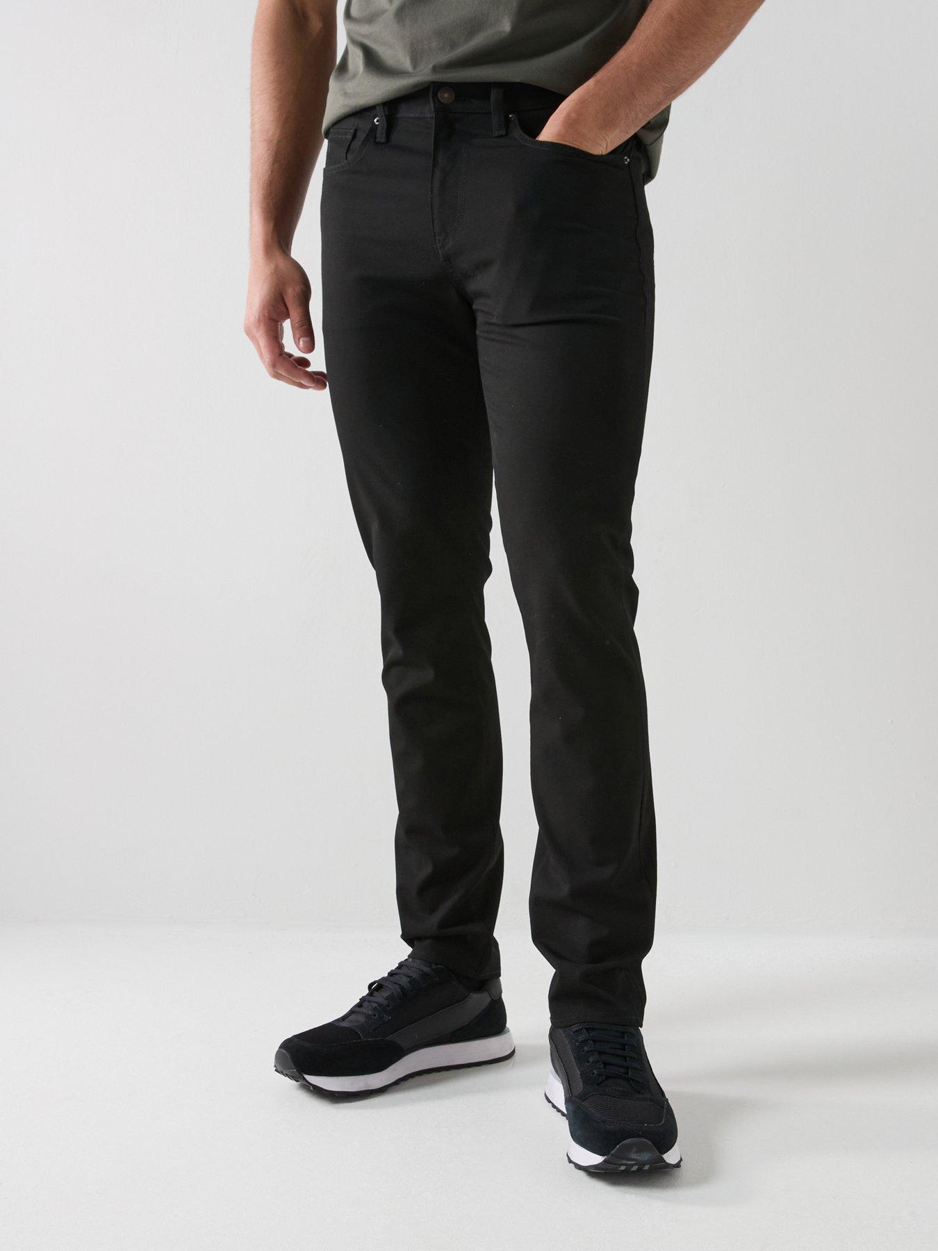 armani-exchange-premium-slim-fit-jeans-blackfront