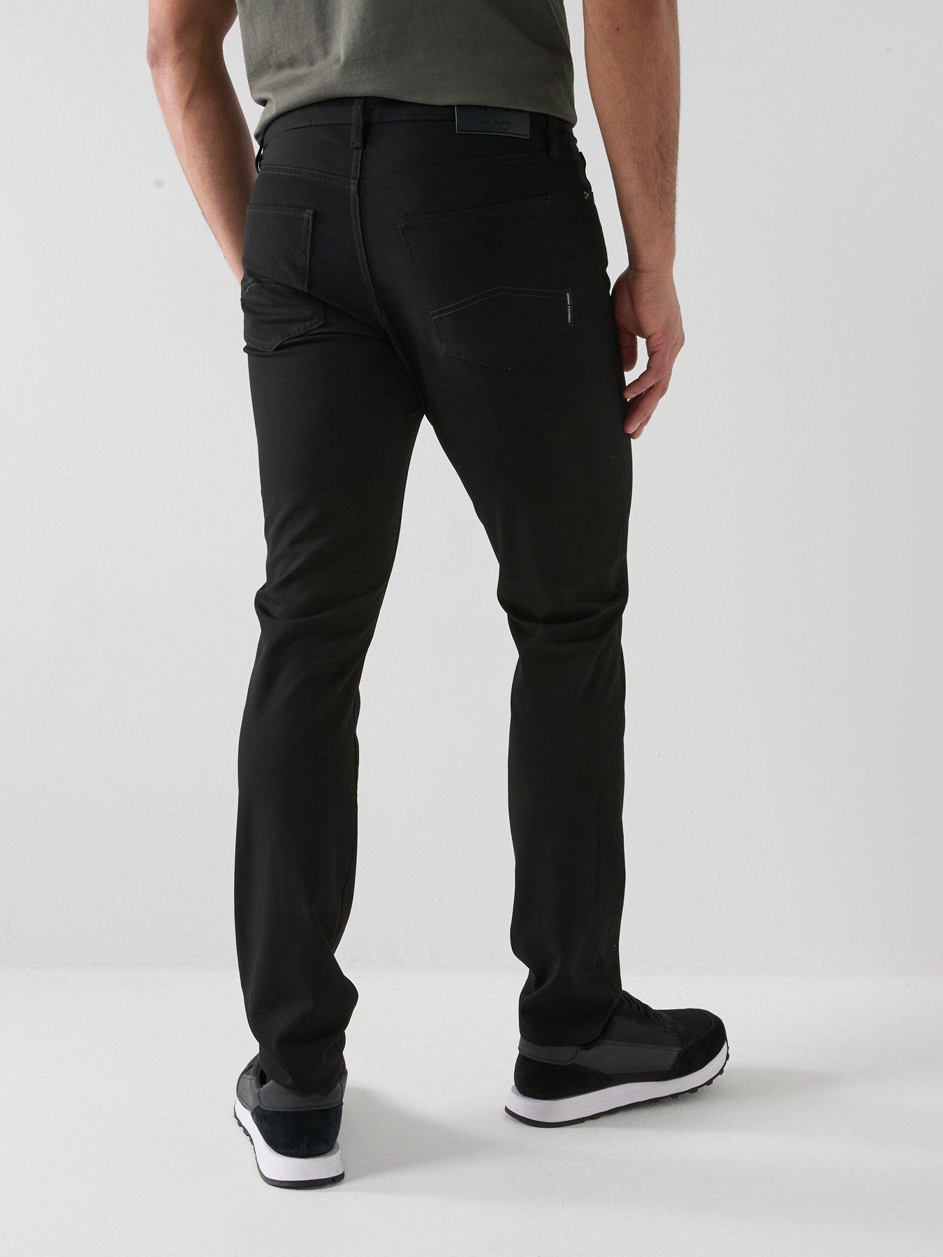 armani-exchange-premium-slim-fit-jeans-blackstillFront