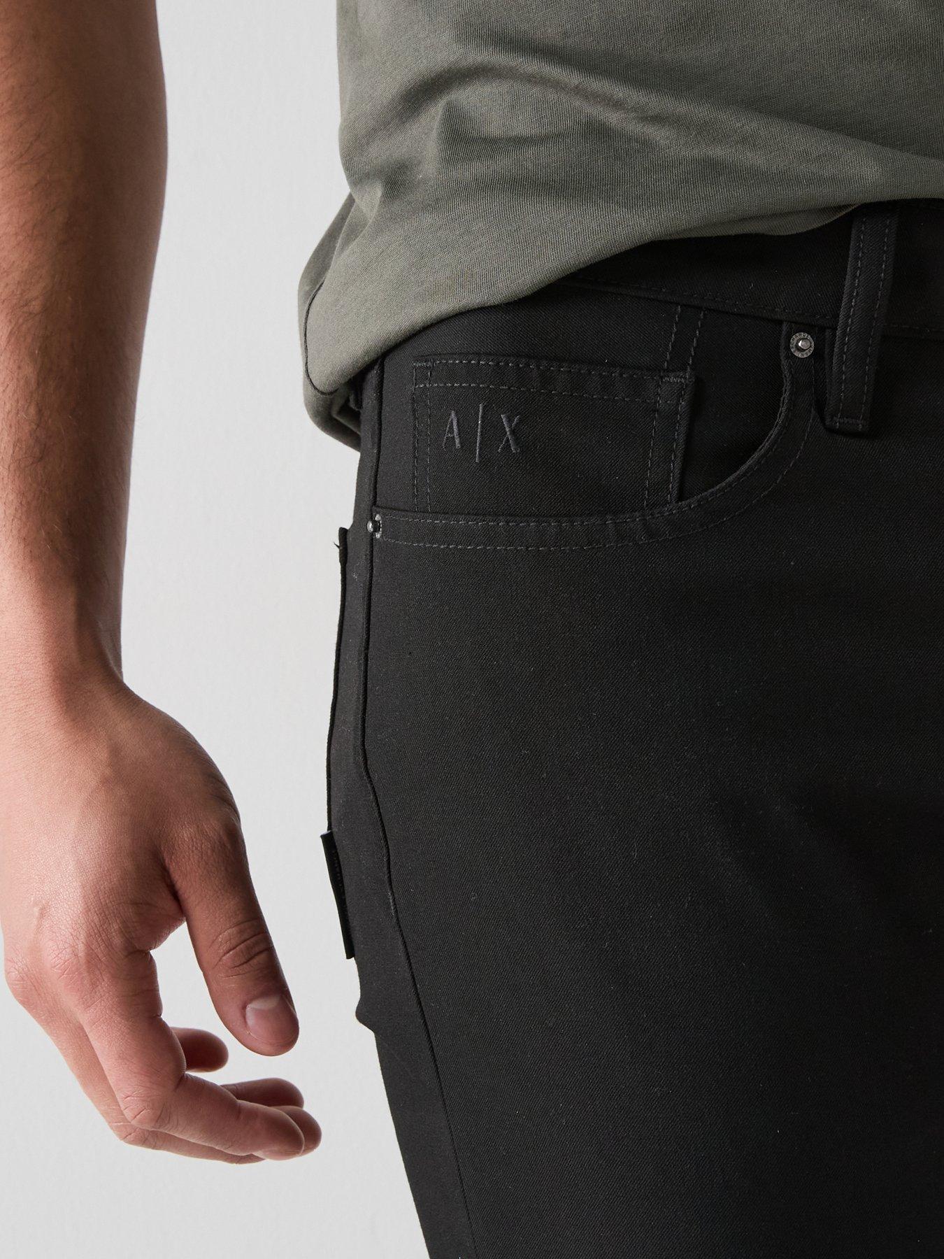 armani-exchange-premium-slim-fit-jeans-blackoutfit
