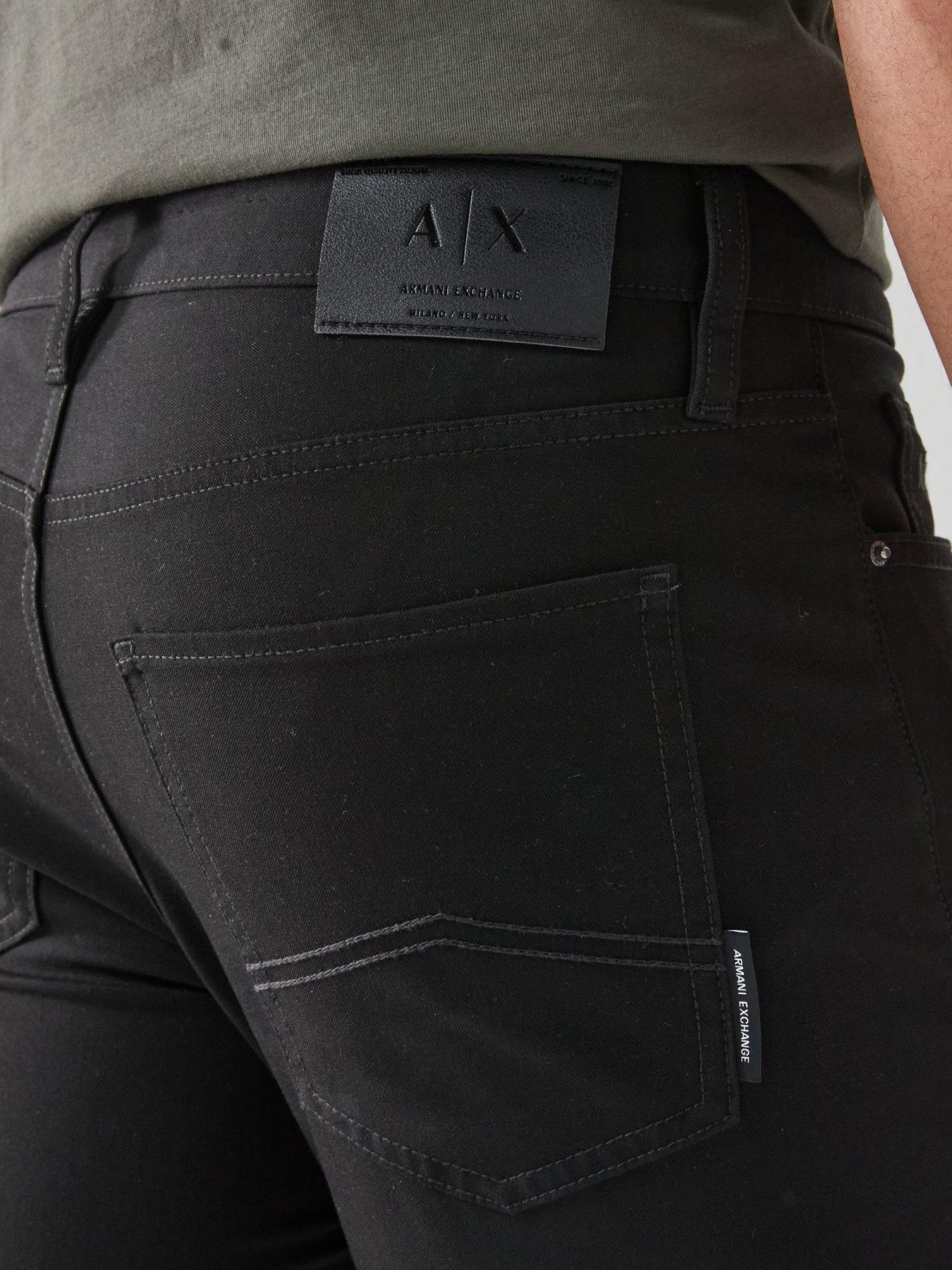 armani-exchange-premium-slim-fit-jeans-blackdetail