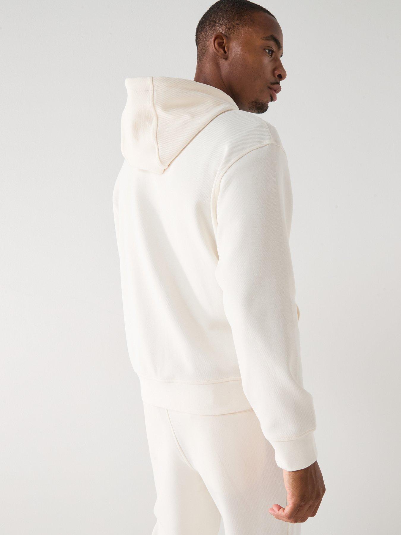 Image 2 of 6 of Armani Exchange Full Zip Sweat - Off White