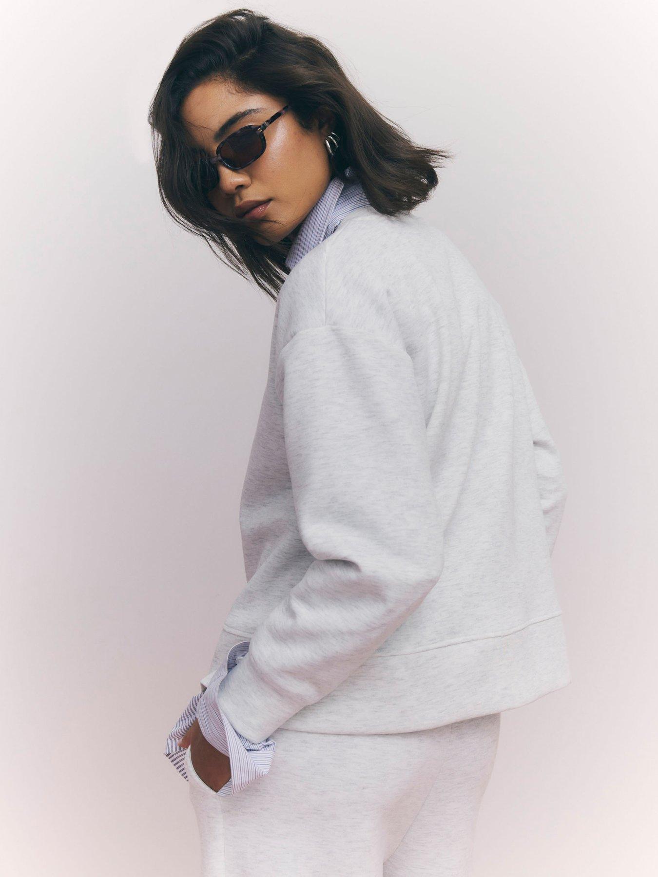 river-island-long-sleeve-marl-neoprene-sweater-greystillFront