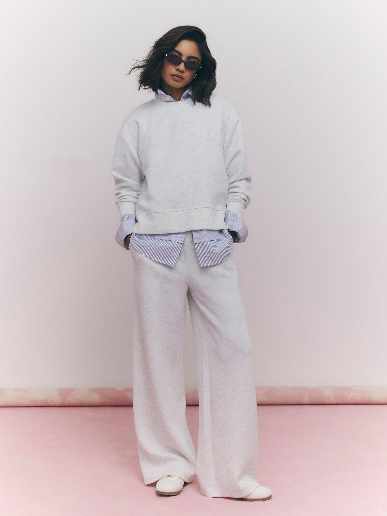 river-island-long-sleeve-marl-neoprene-sweater-greyback