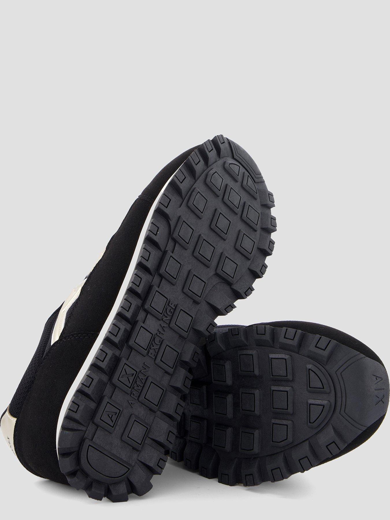 armani-exchange-drop-logo-suede-runner-trainers-blackdetail