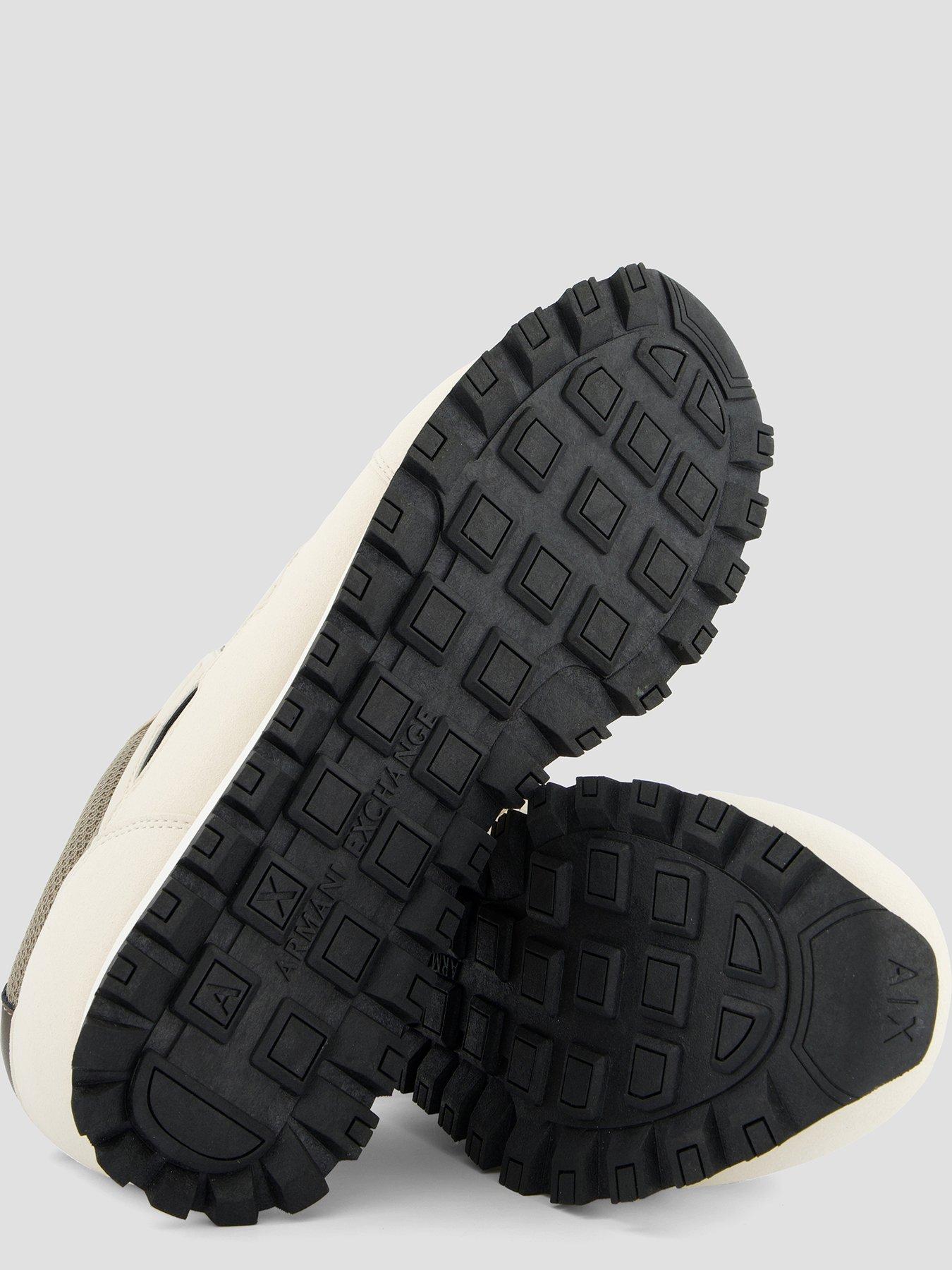 armani-exchange-drop-logo-suede-runner-trainers-creamdetail