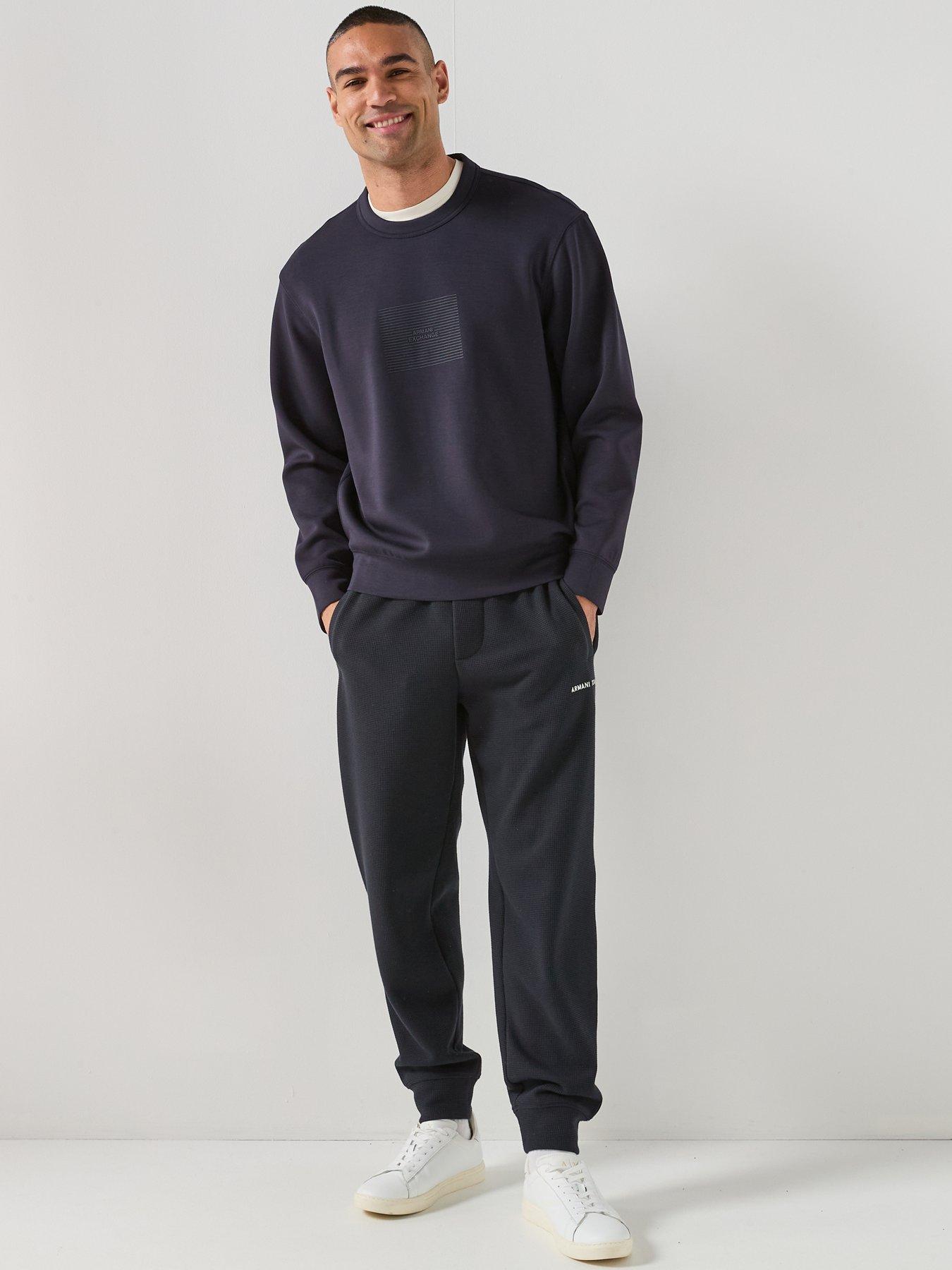 armani-exchange-box-logo-crew-sweatshirt-navyback