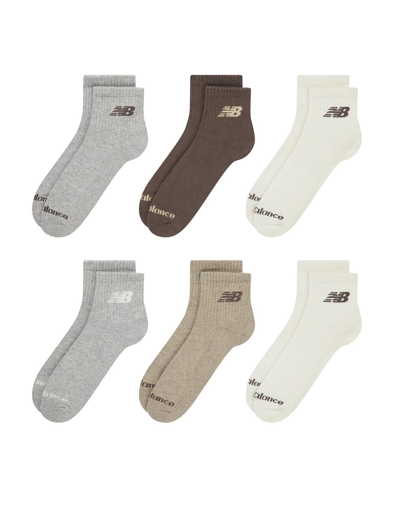 New Balance Everyday Seasonal Ankle Socks 6 Pack - Multi