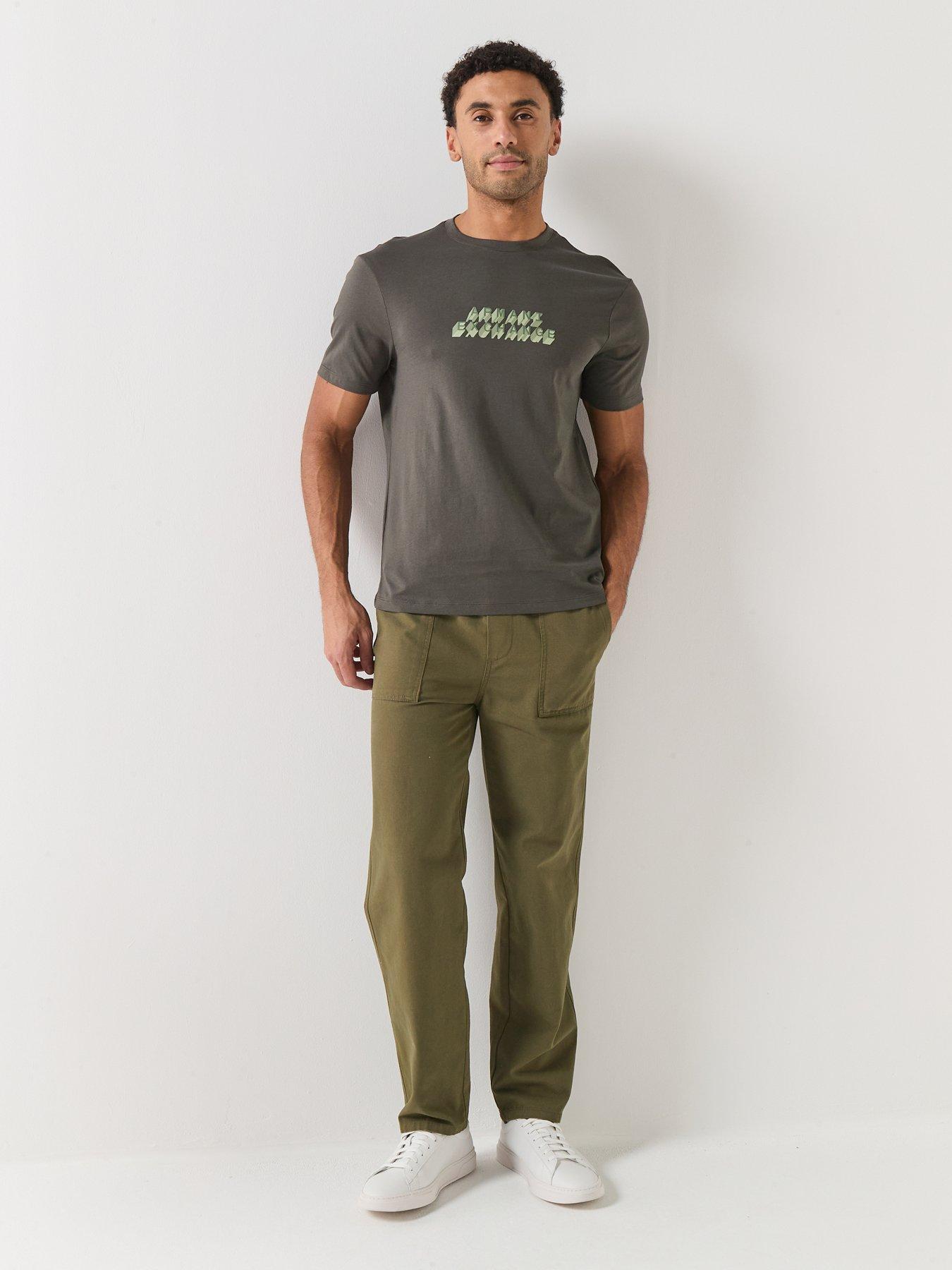 armani-exchange-slim-fit-chest-logo-t-shirt-dark-khakiback