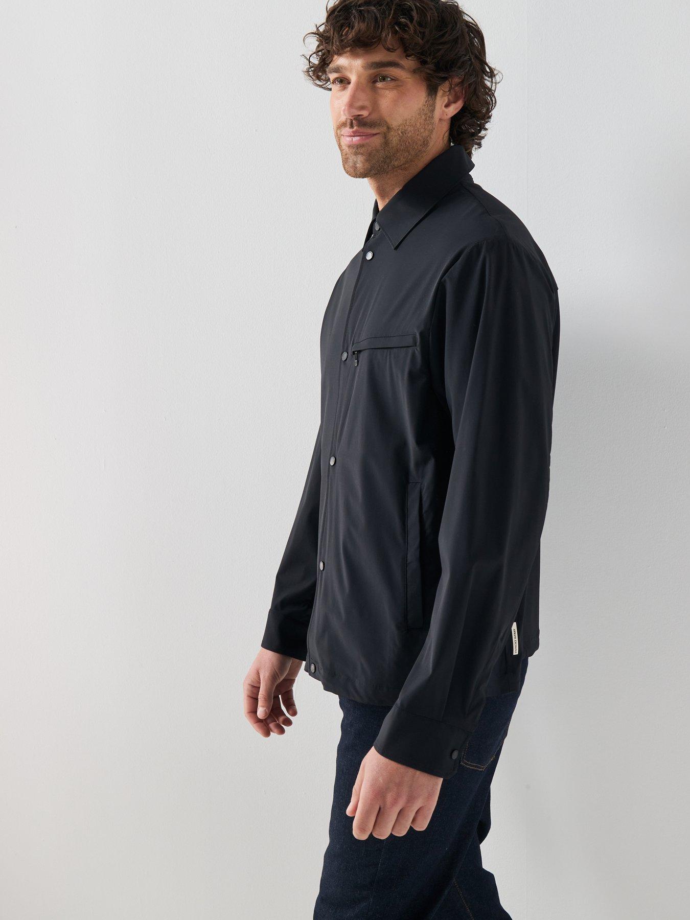 Image 6 of 6 of Armani Exchange Harrington Jacket - Black