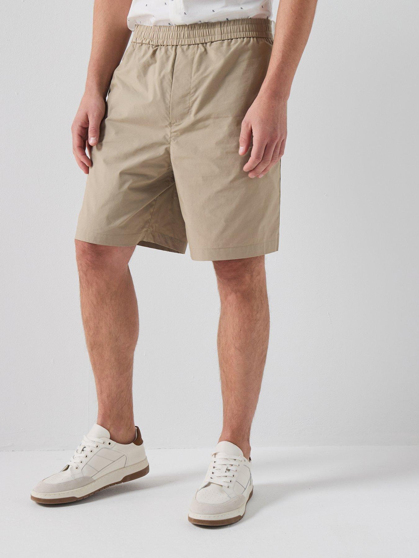 Image 1 of 5 of Armani Exchange Bermuda Shorts - Beige