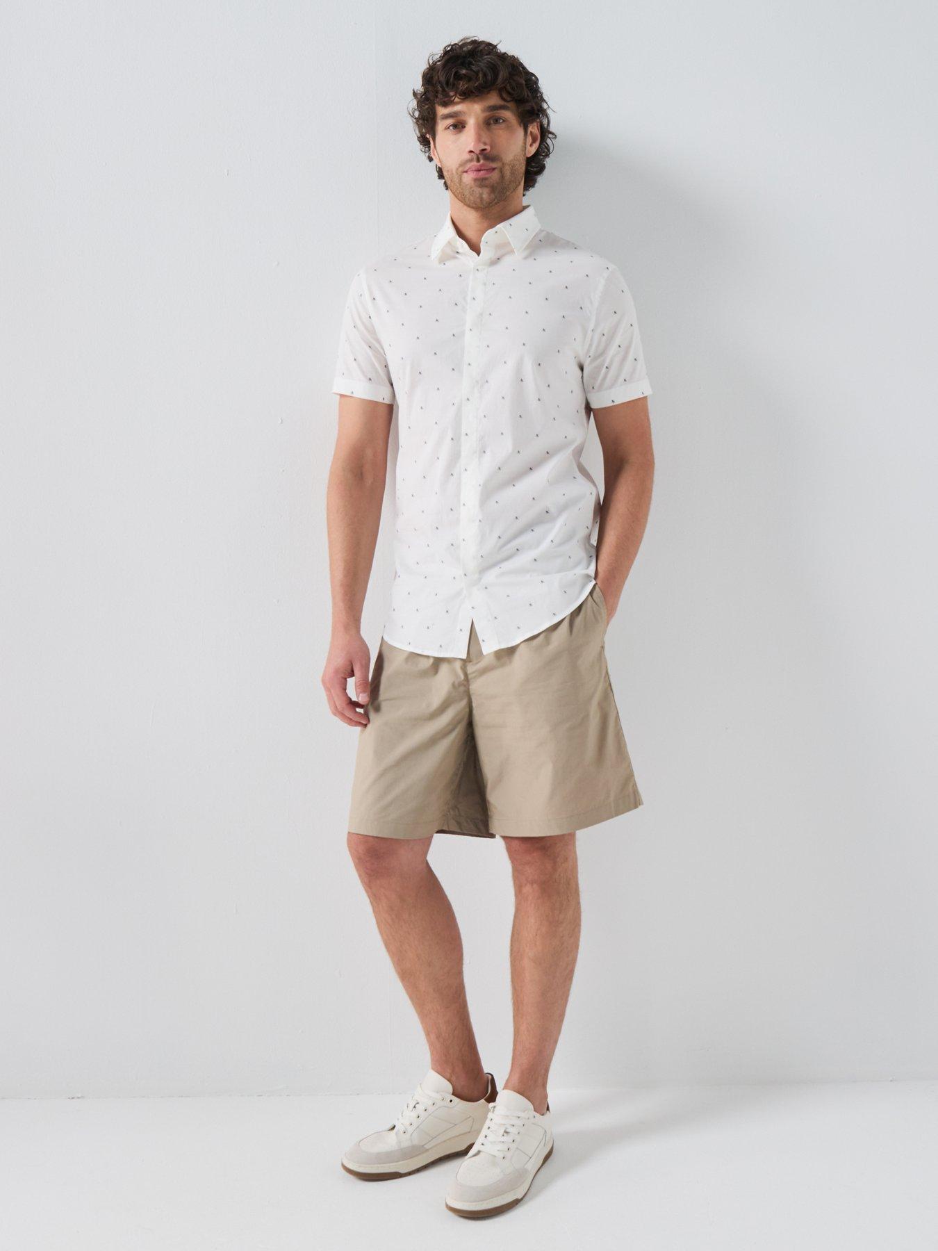 Image 3 of 5 of Armani Exchange Bermuda Shorts - Beige