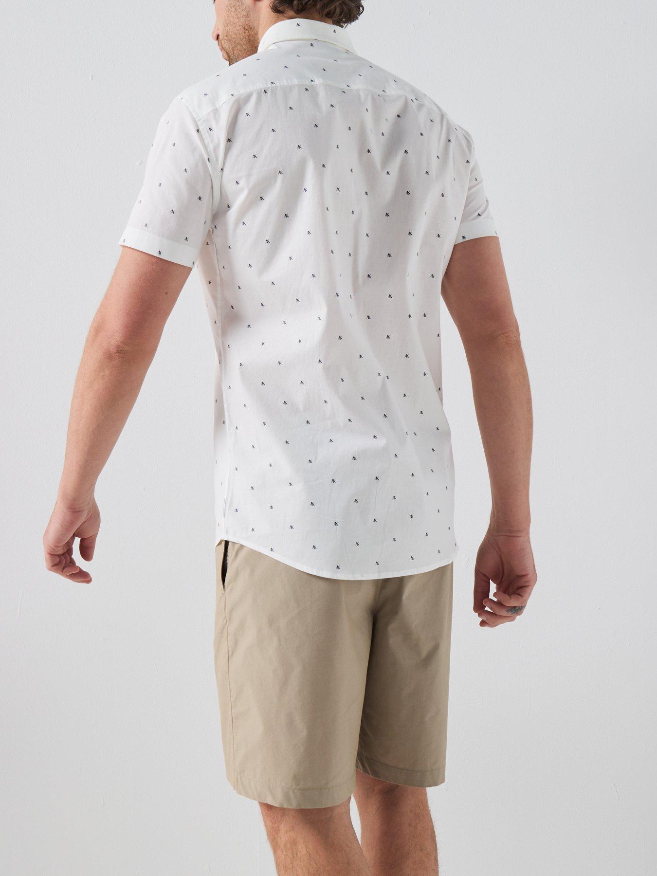 Image 4 of 5 of Armani Exchange Bermuda Shorts - Beige
