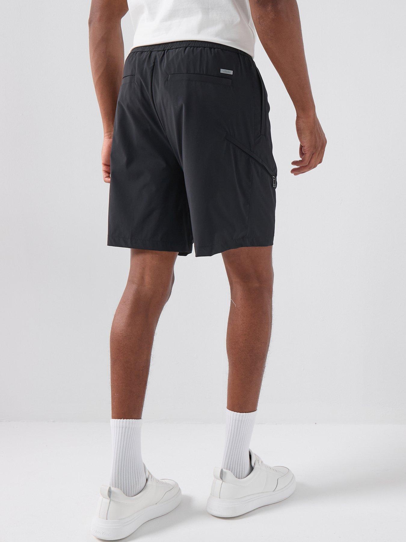 armani-exchange-bermuda-shorts-blackstillFront